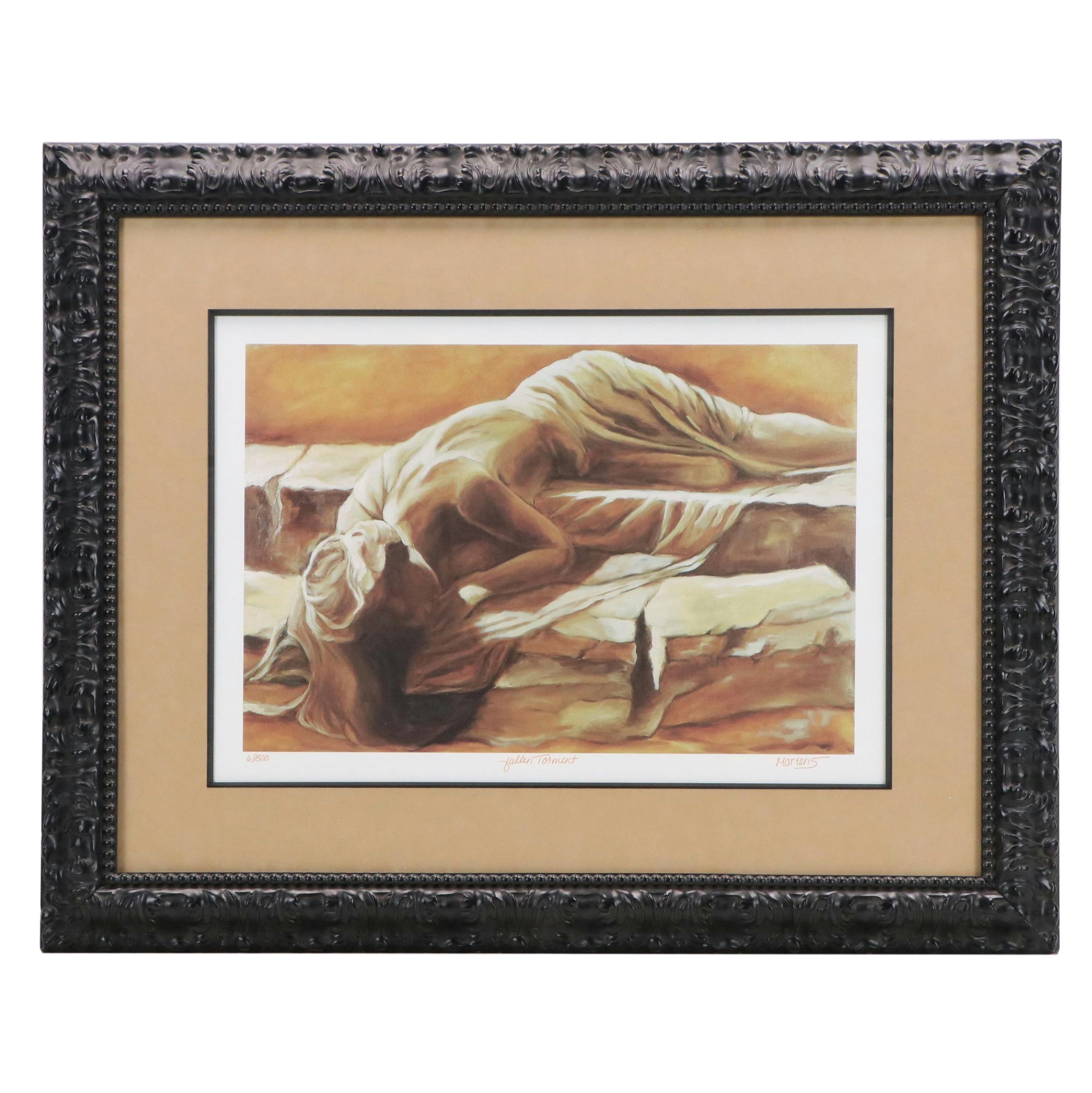 Mary Martens Giclée "Fallen Torment," 2002