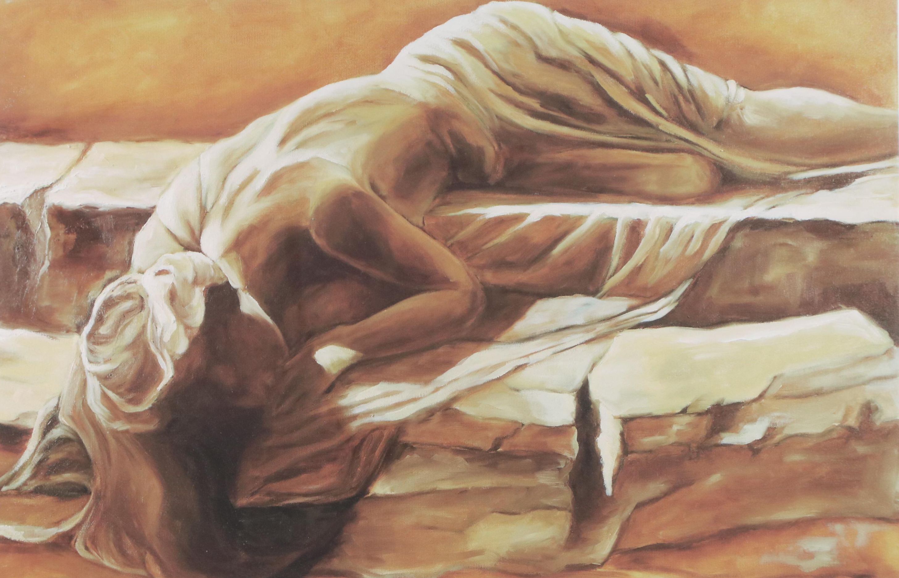 Mary Martens Giclée "Fallen Torment," 2002