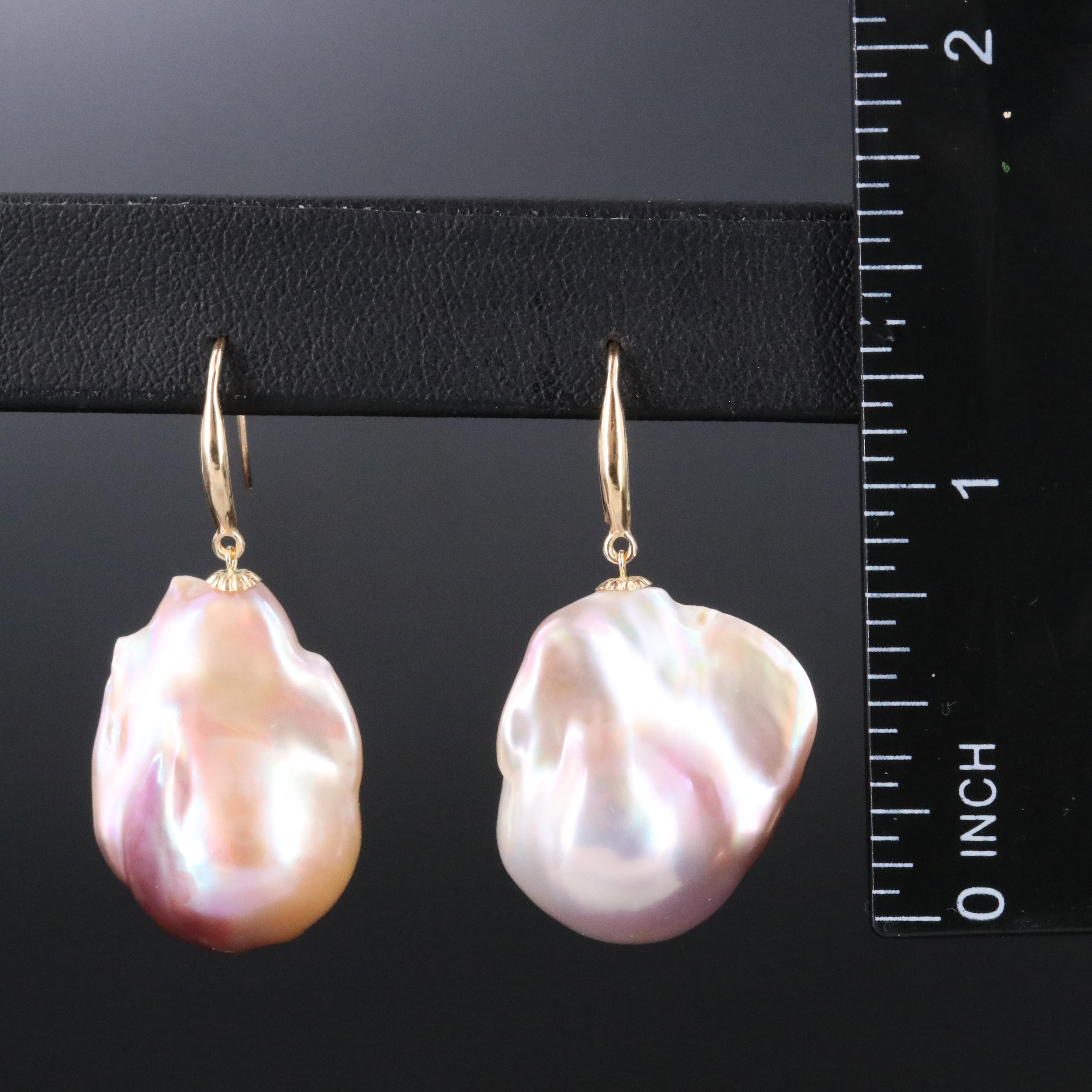 18K Pearl Earrings