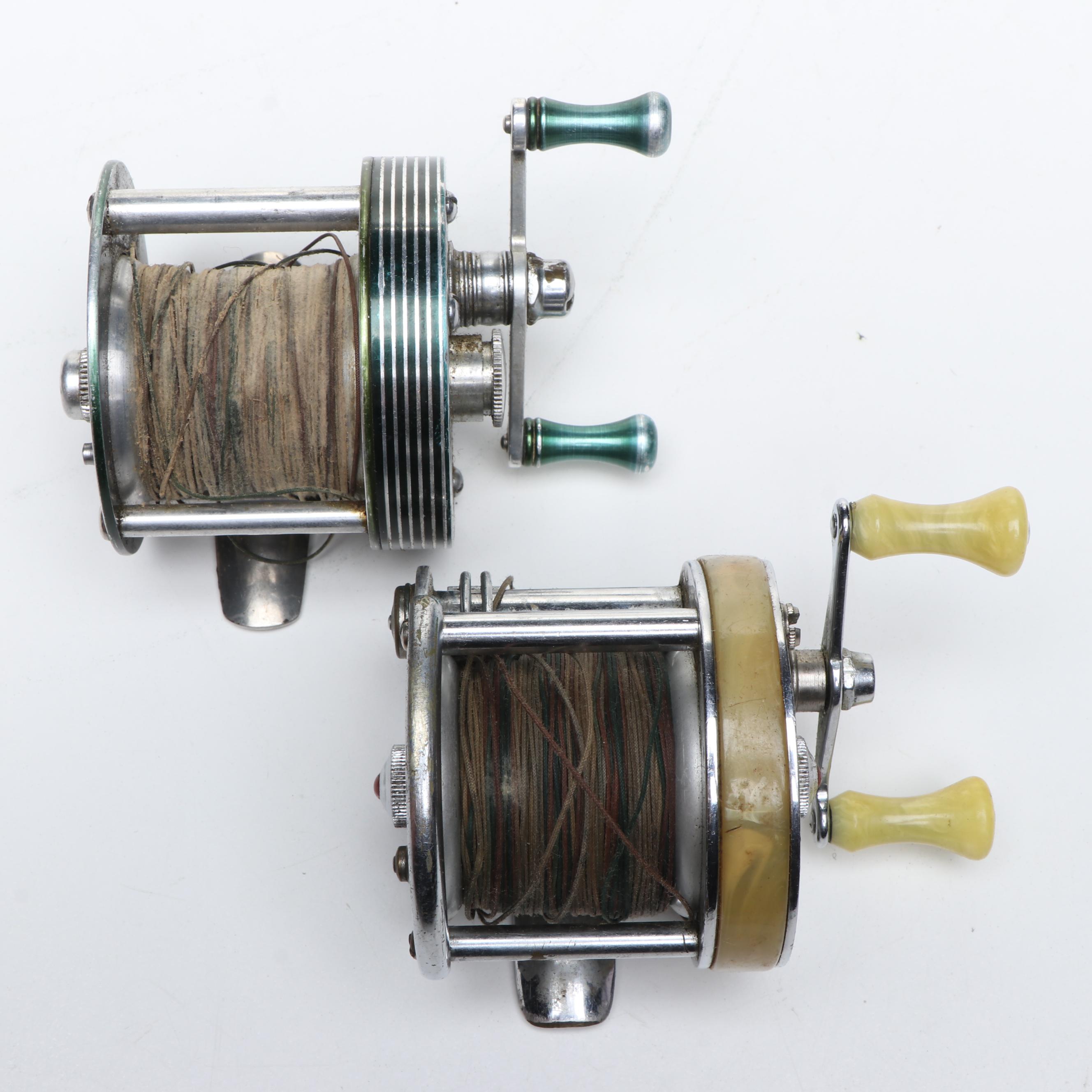 Pflueger, Shakespeare, Langley, and Other Vintage Fishing Reels