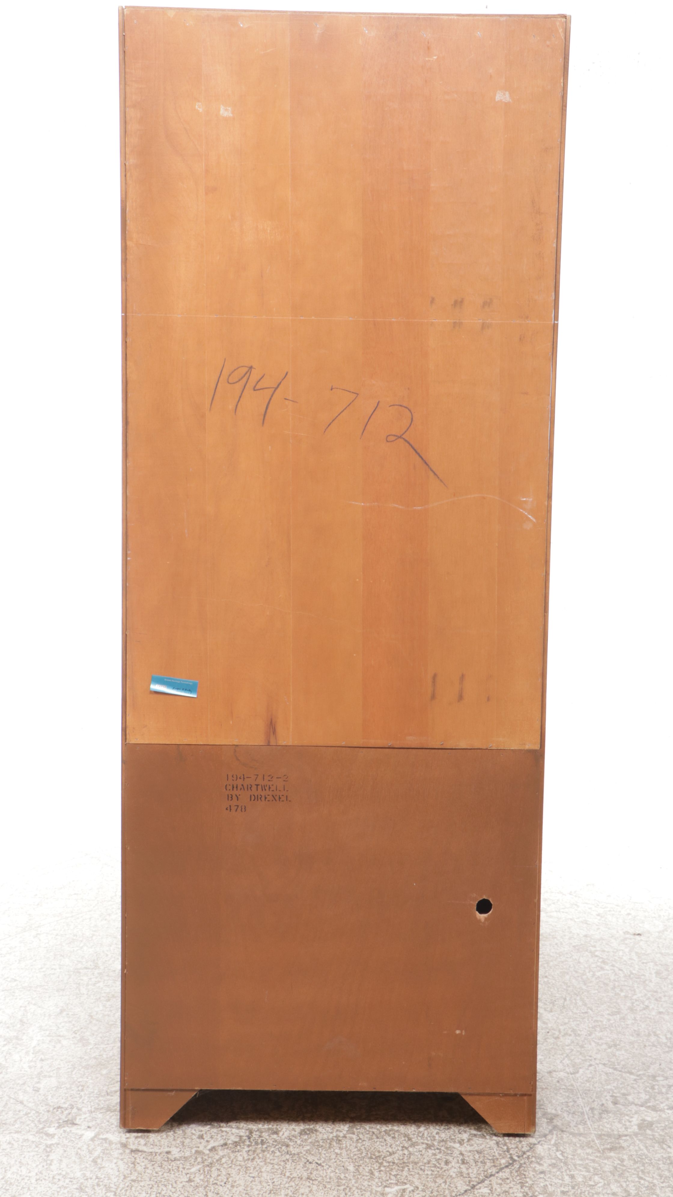 Drexel "Chartwell" Cabinet Bookcase, Late 20th Century