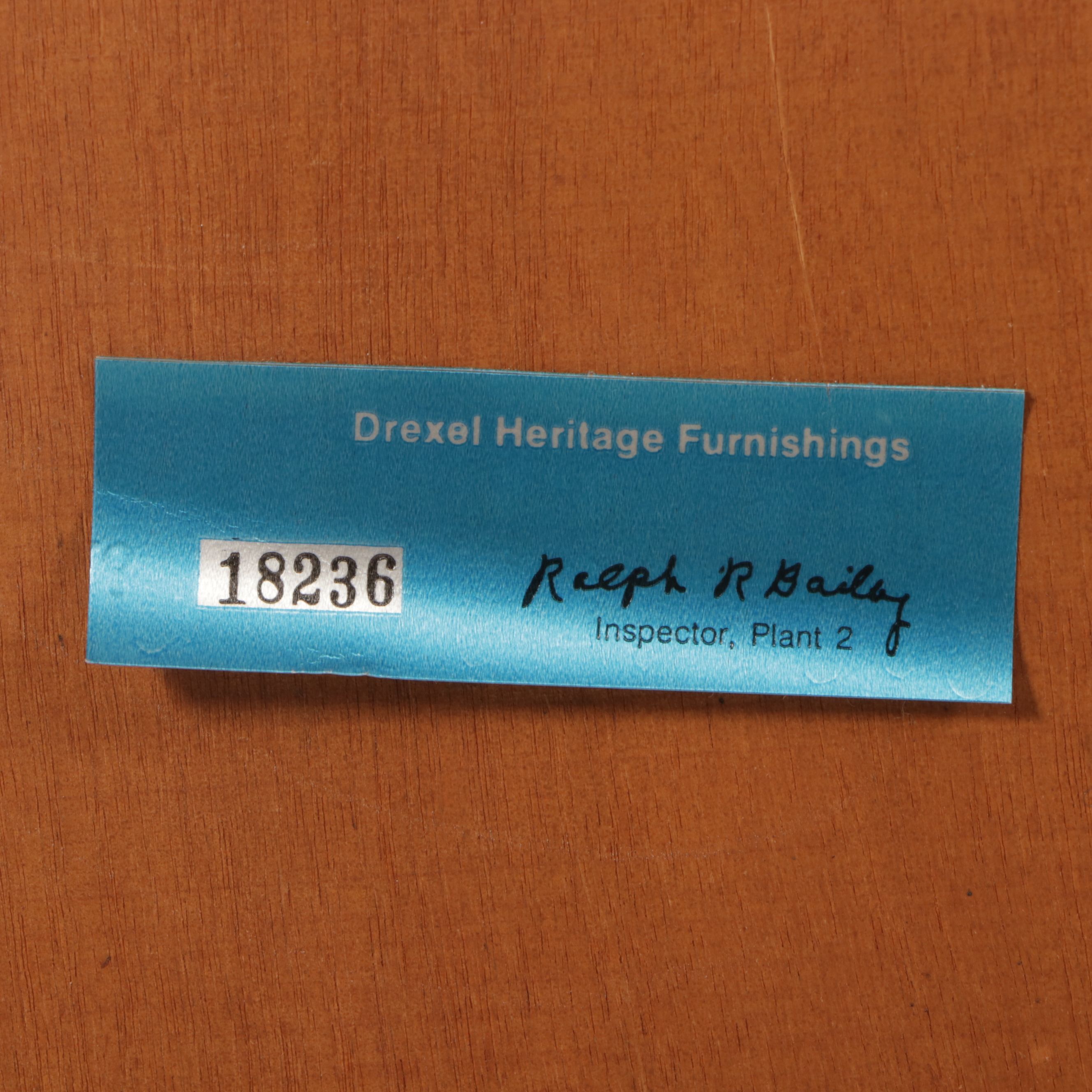 Drexel "Chartwell" Cabinet Bookcase, Late 20th Century