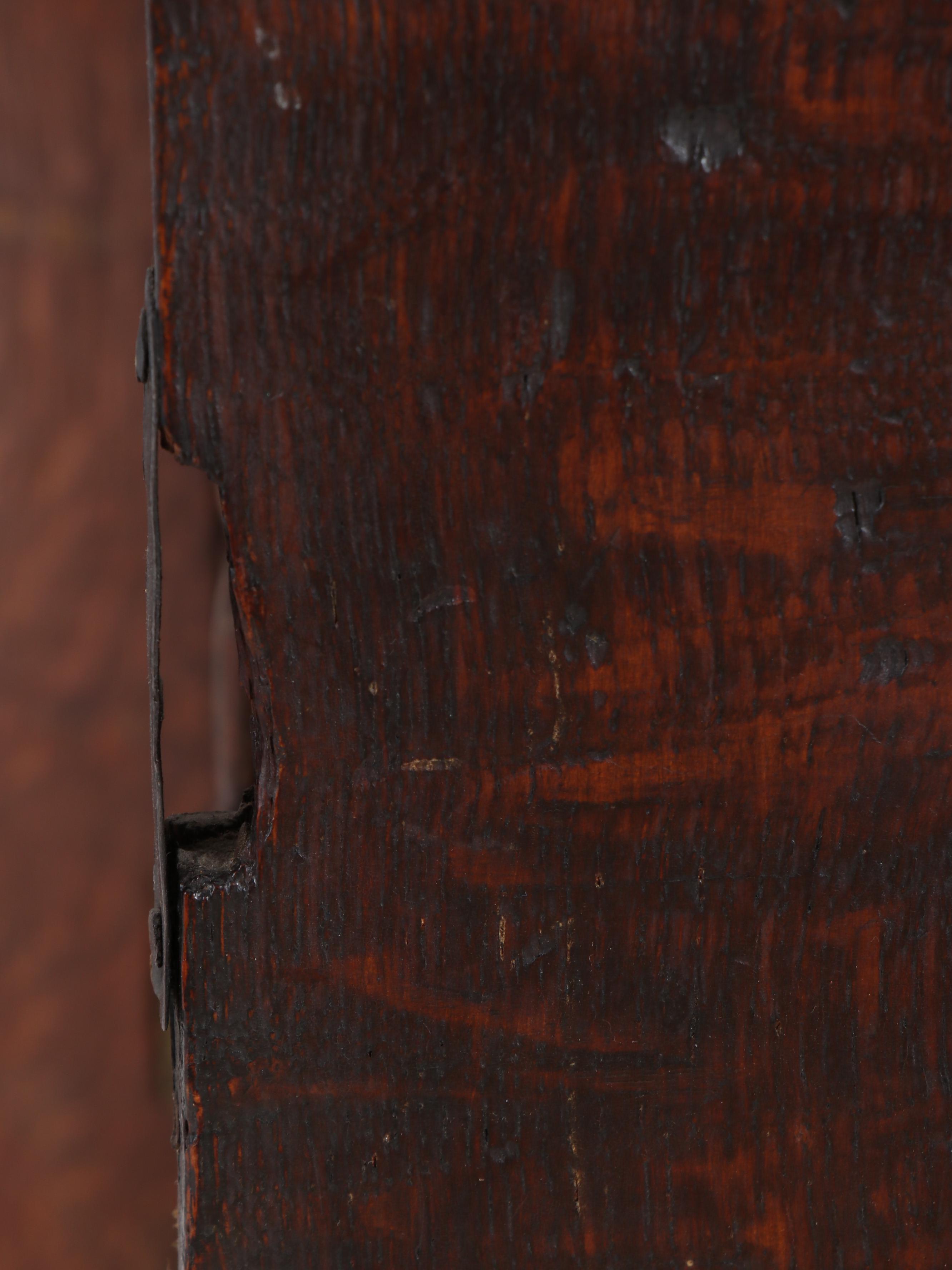 Jacobean Revival Oak Document Cabinet