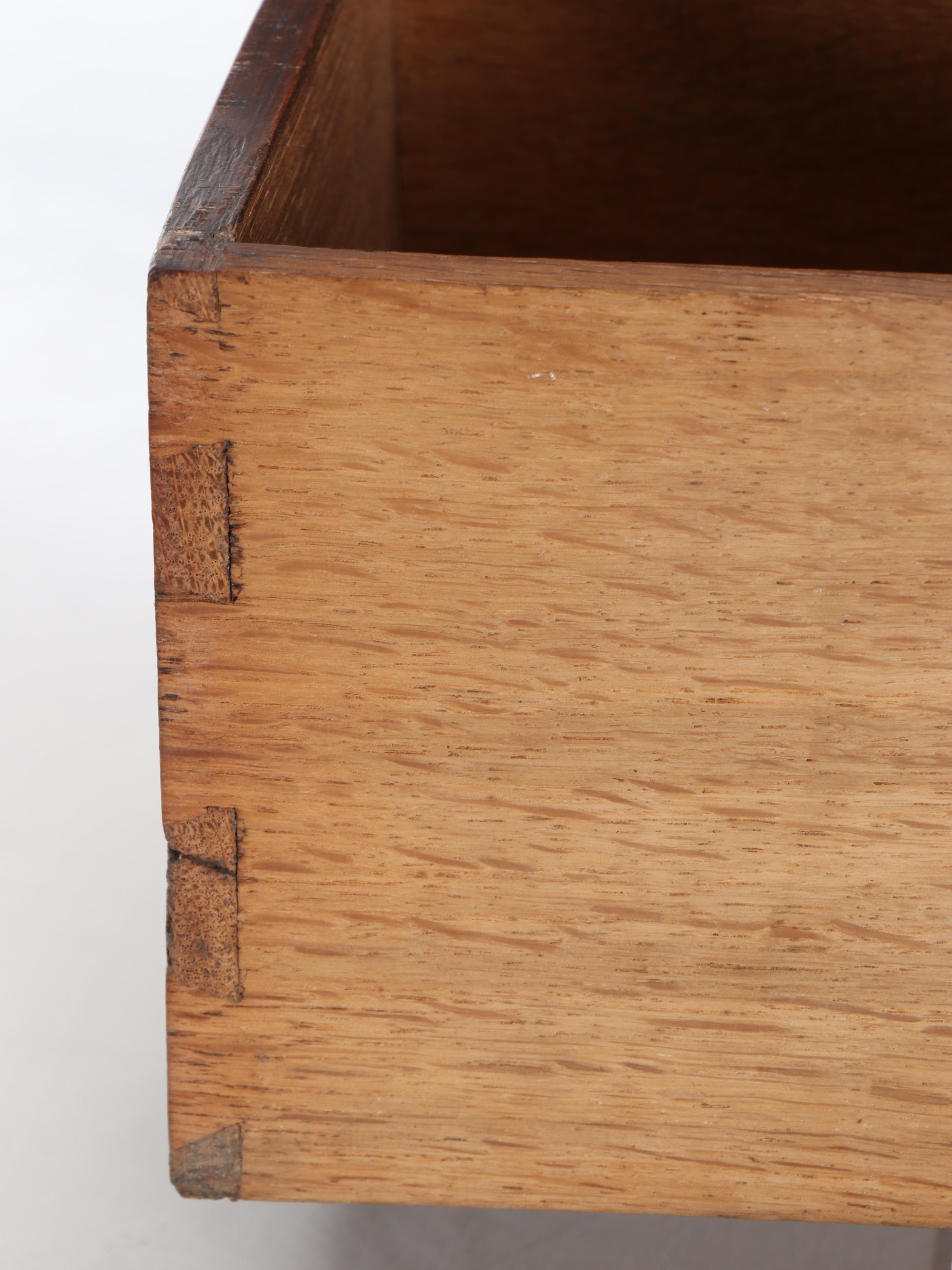 Jacobean Revival Oak Document Cabinet