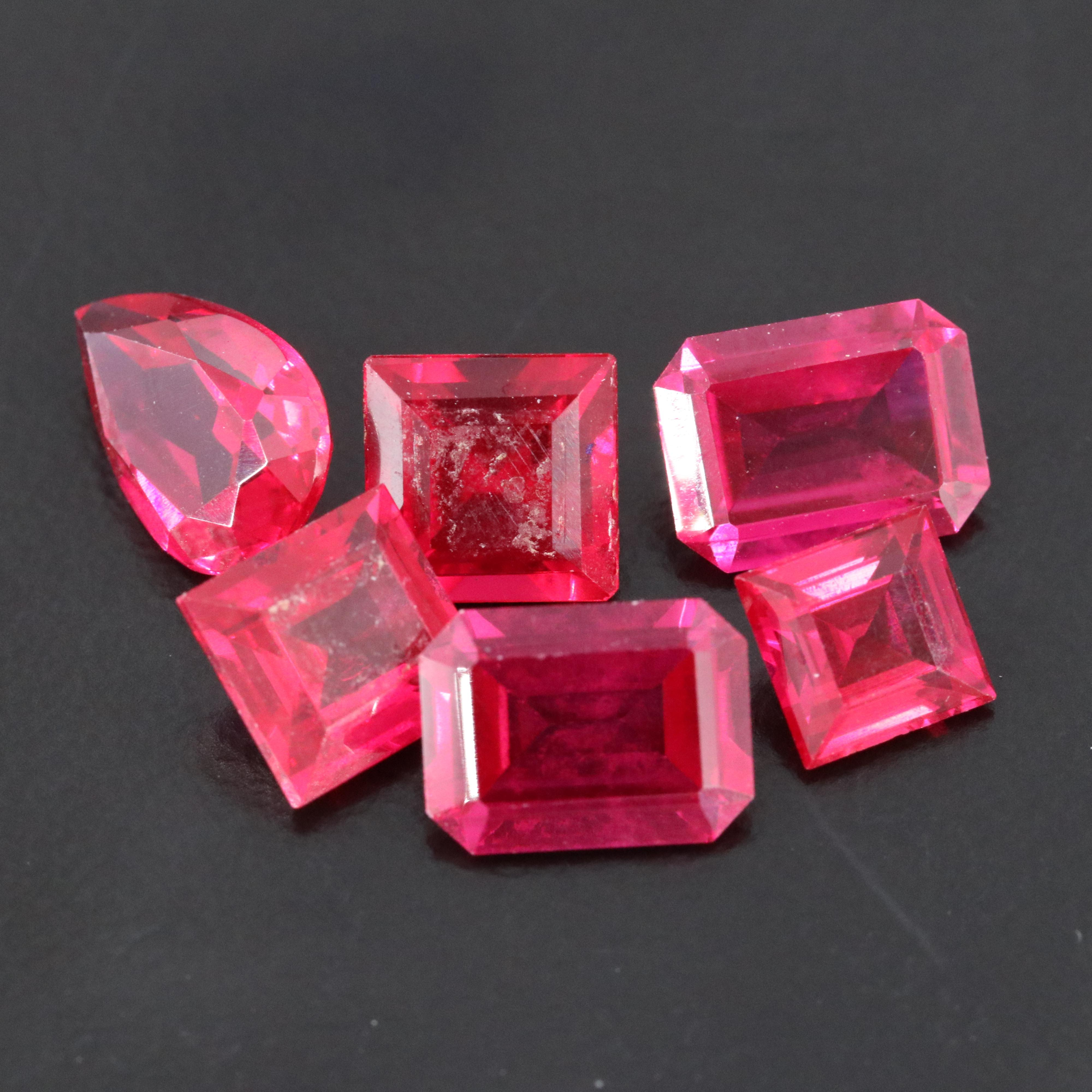 Loose 8.25 CTW Lab Grown Ruby