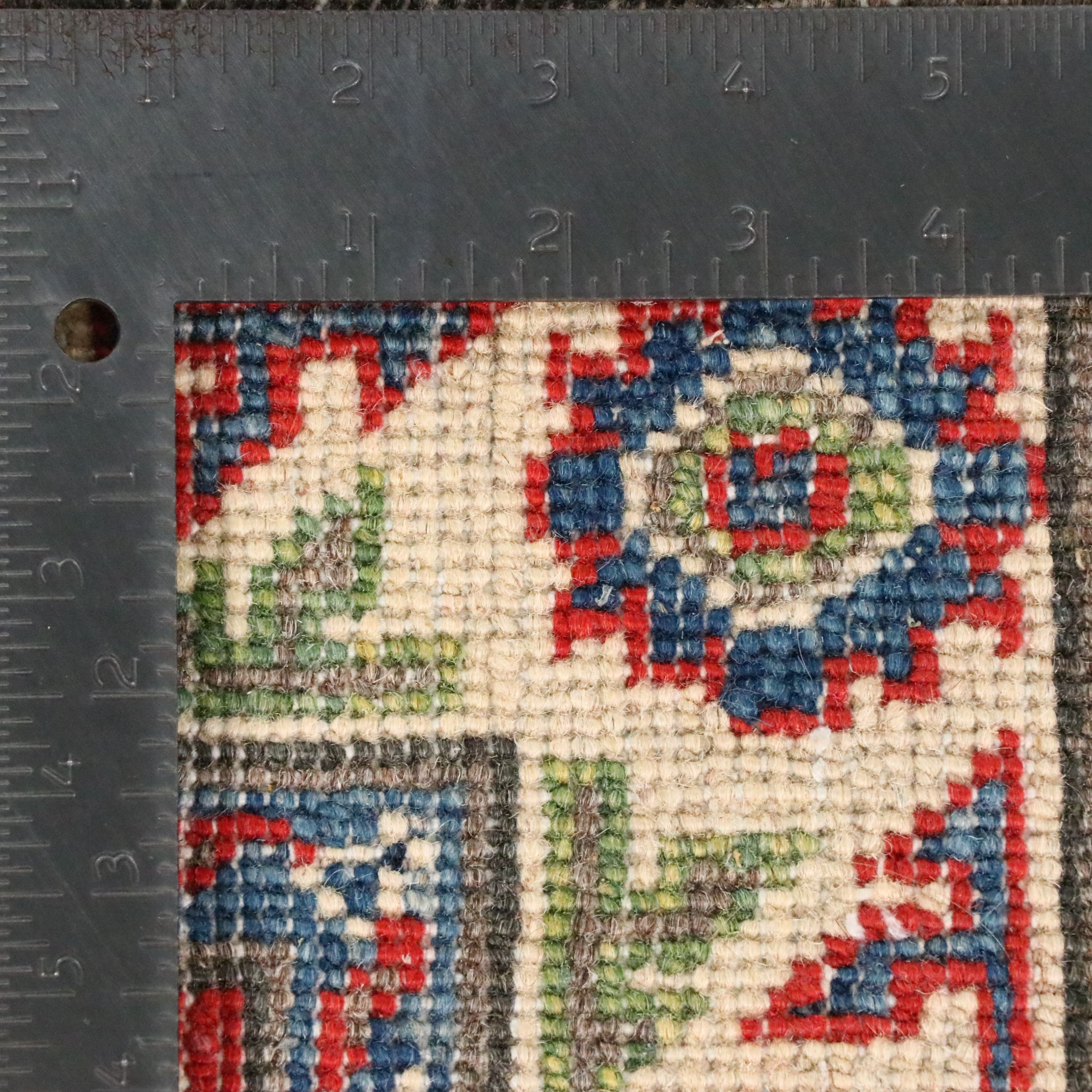 2'1 x 6'6 Hand-Knotted Afghan Kazak Carpet Runner