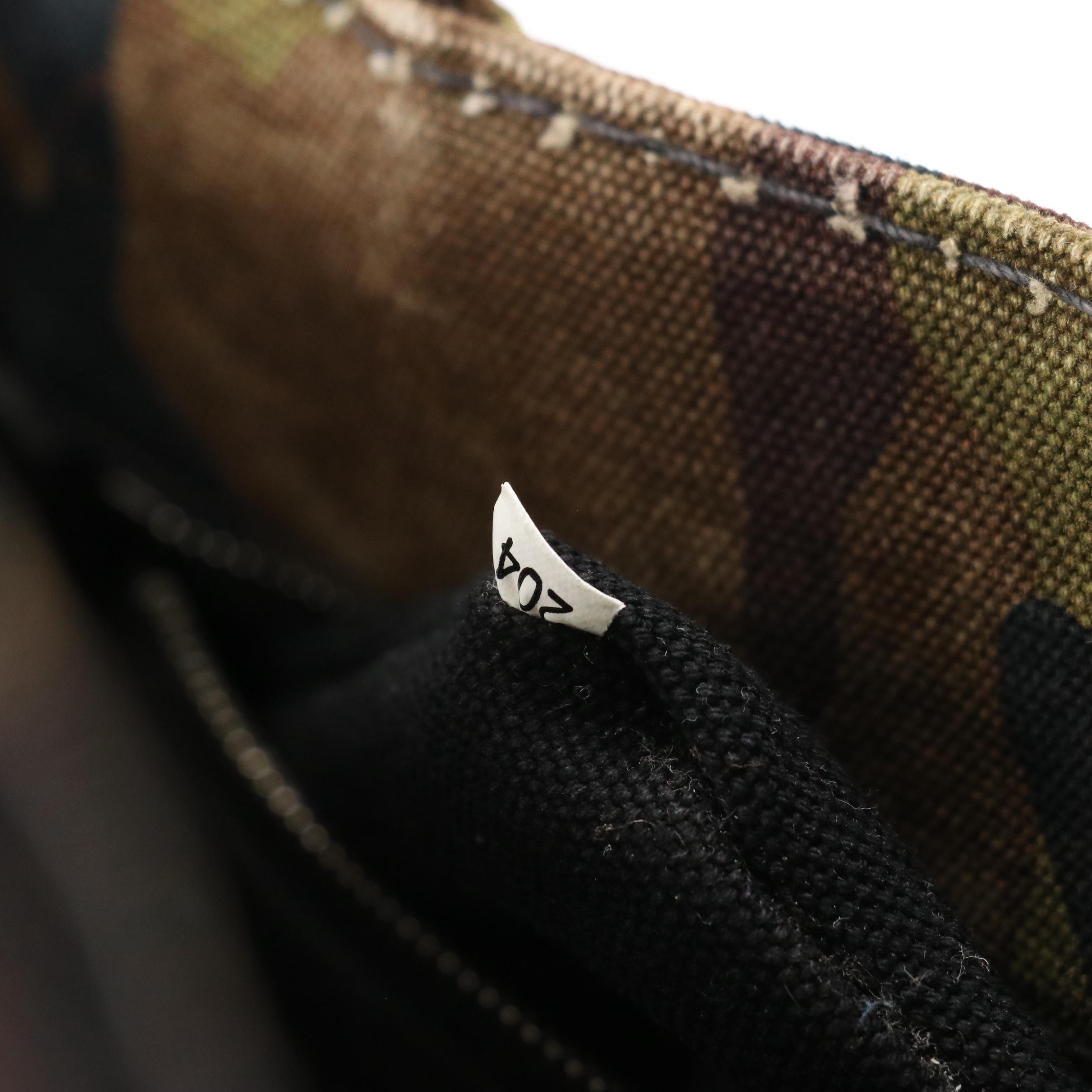 Prada Camouflage Printed Canapa Logo Small Two-Way Tote