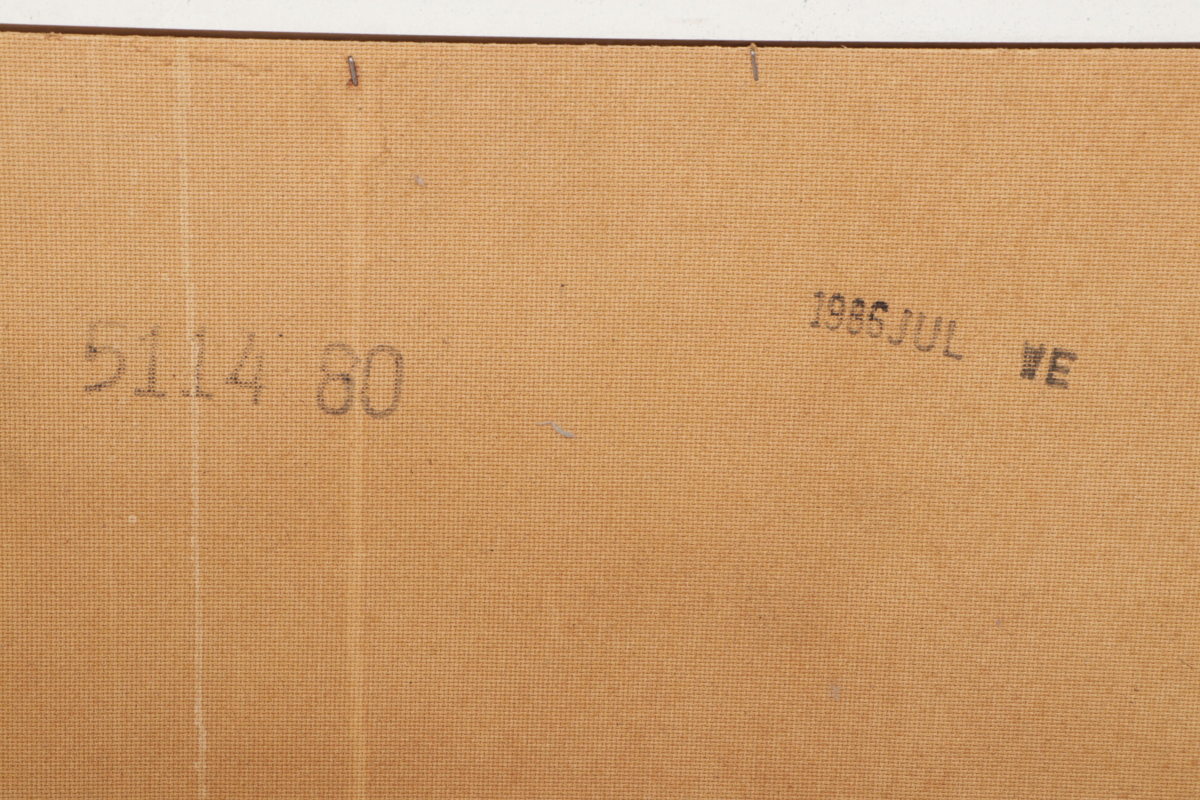 Stanley Furniture Oak and Laminate Chest with Book Shelves and Nightstand, 1986