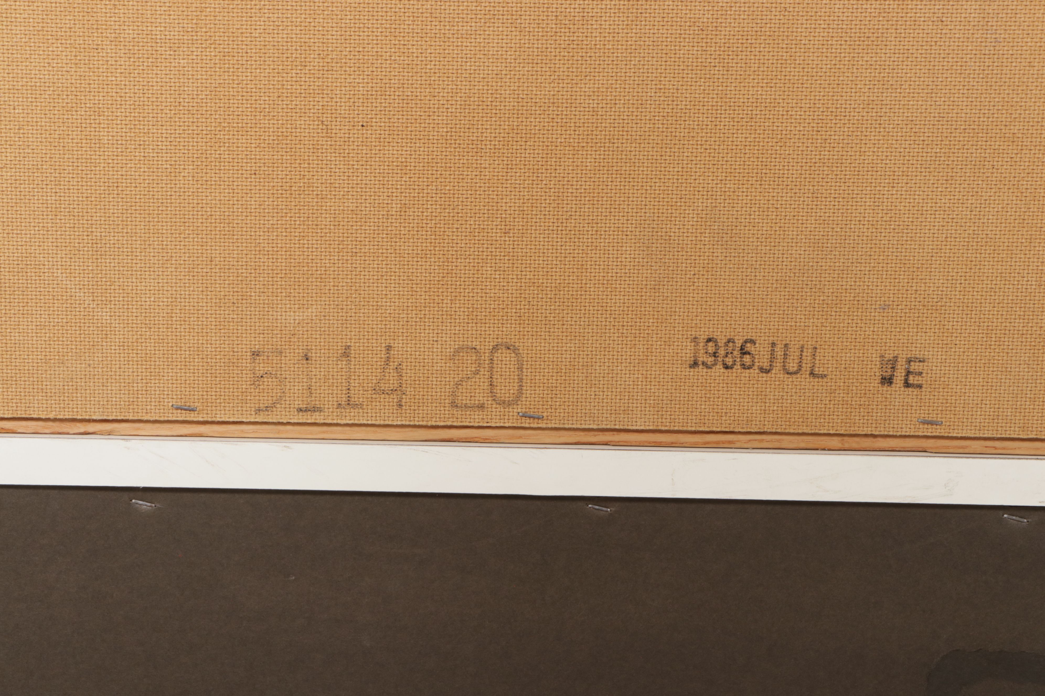 Stanley Furniture Oak and Laminate Chest with Book Shelves and Nightstand, 1986