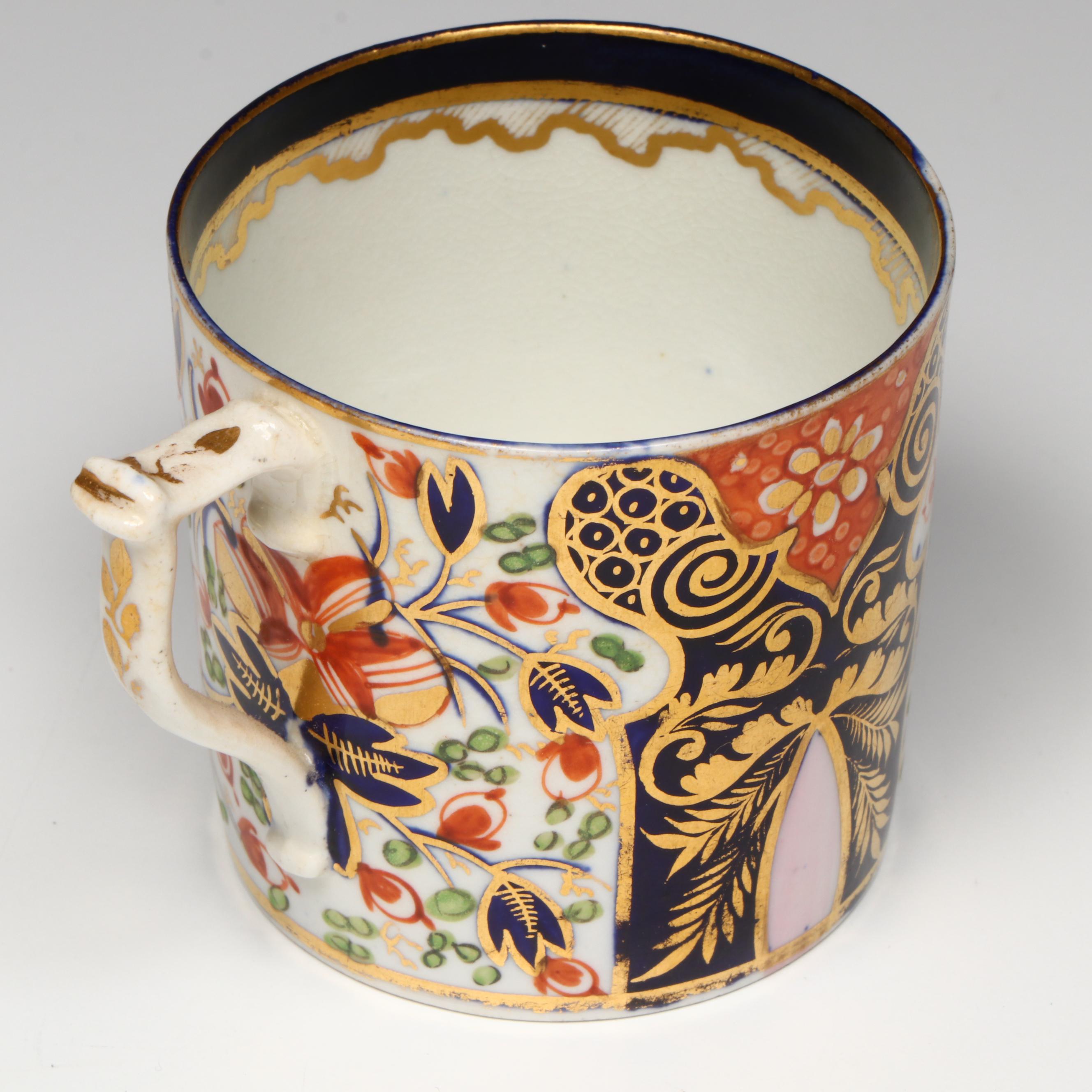 Duesbury Derby Porcelain Imari Cup and Saucer, Early 19th Century