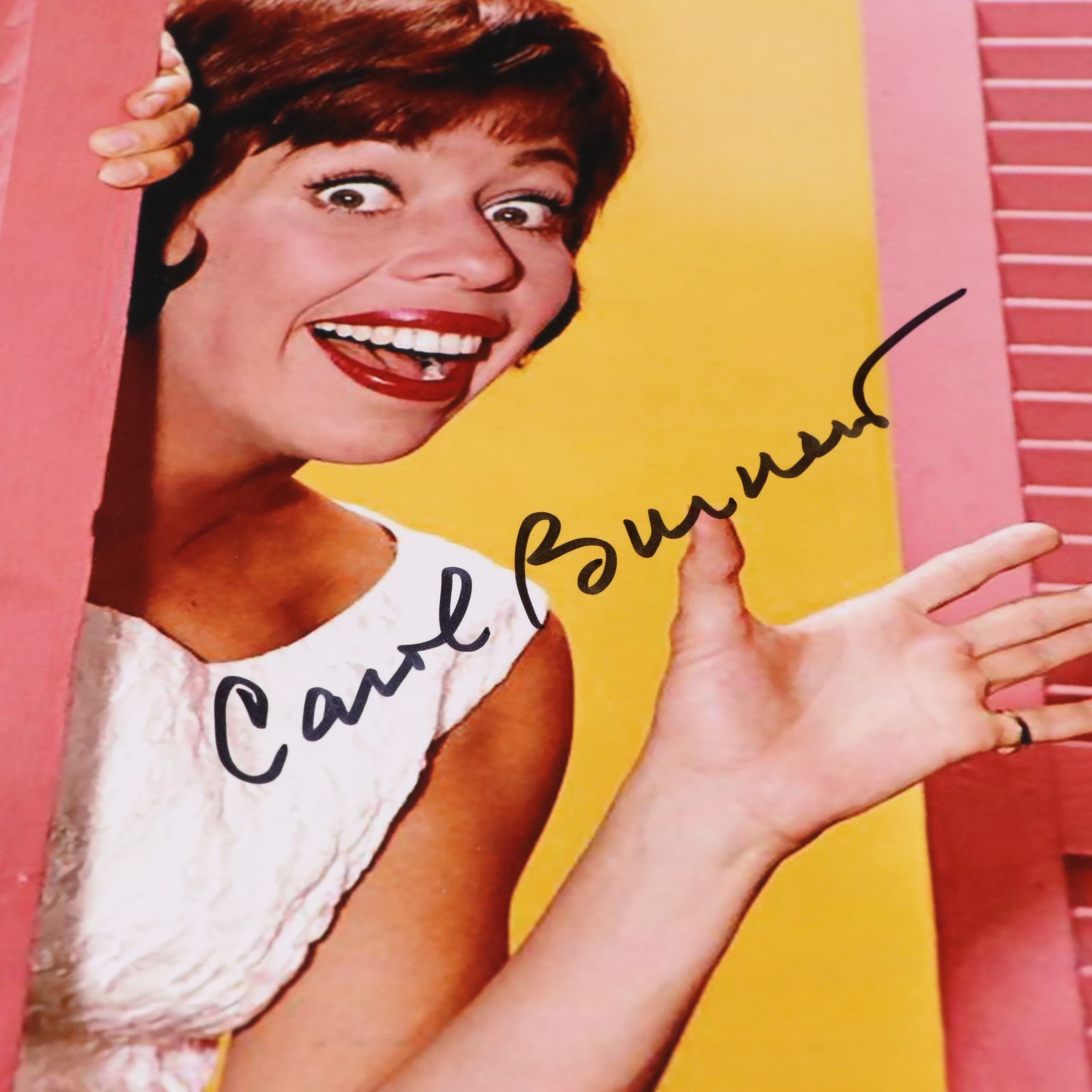 Carl Burnett Signed TV Show Print