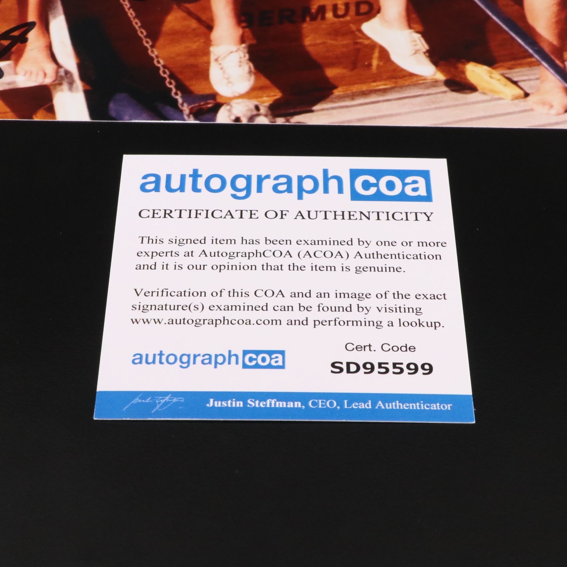 Jacqueline Bisset Signed "The Deep" Movie Print