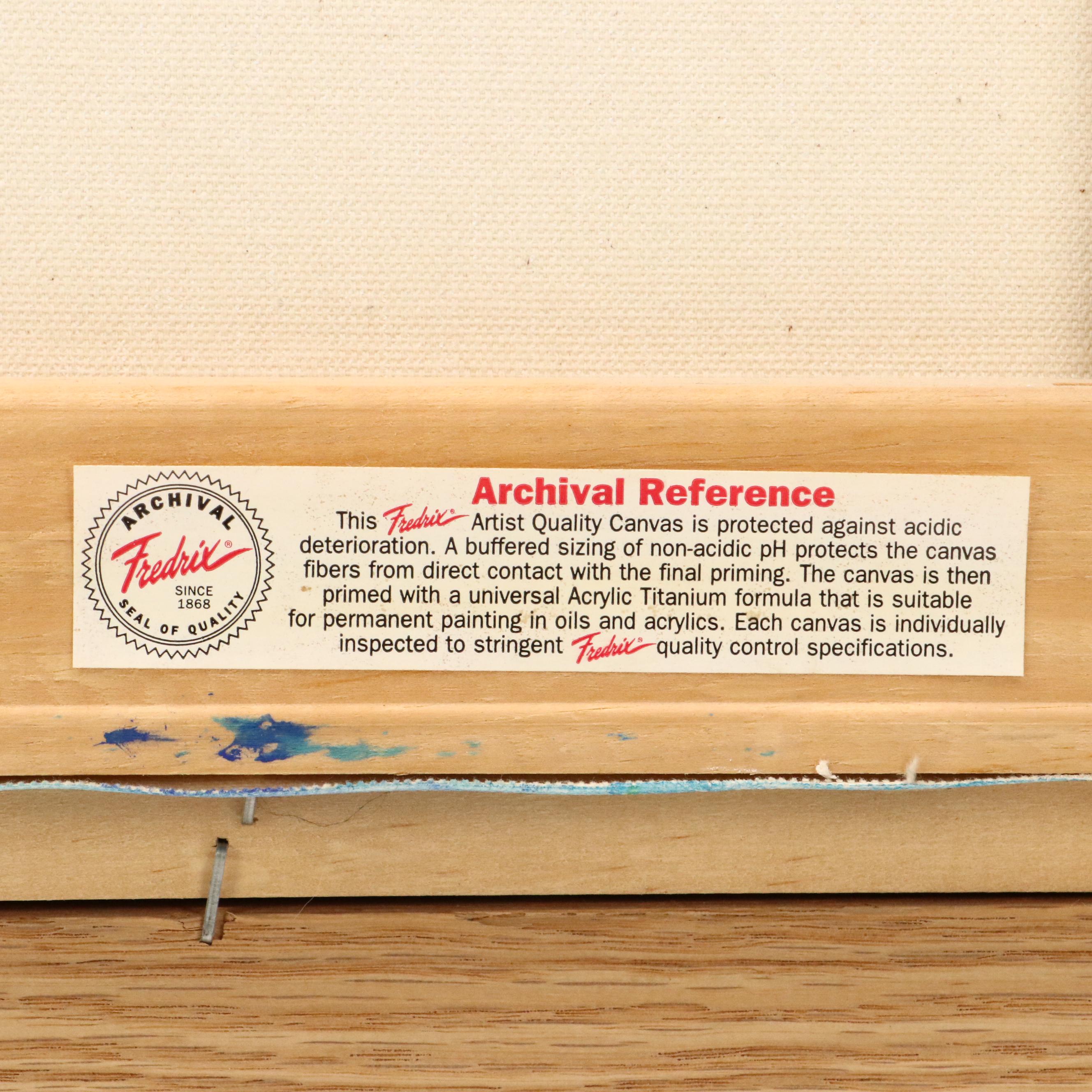 Venetian Canal Oil Painting, Late 20th Century