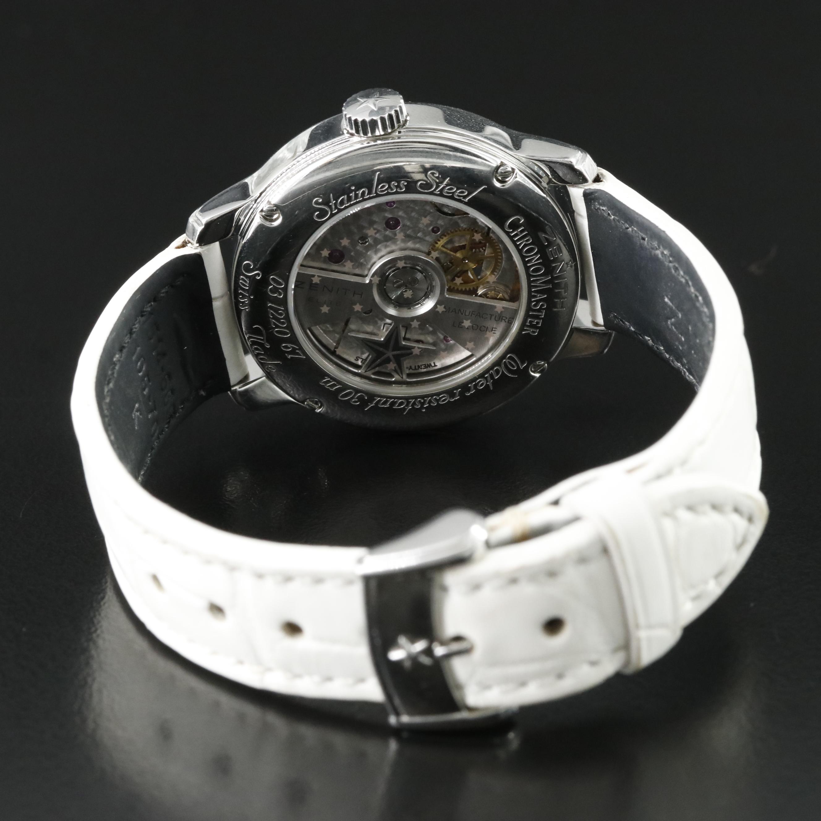 Zenith Elite Baby Star Open Heart Watch
