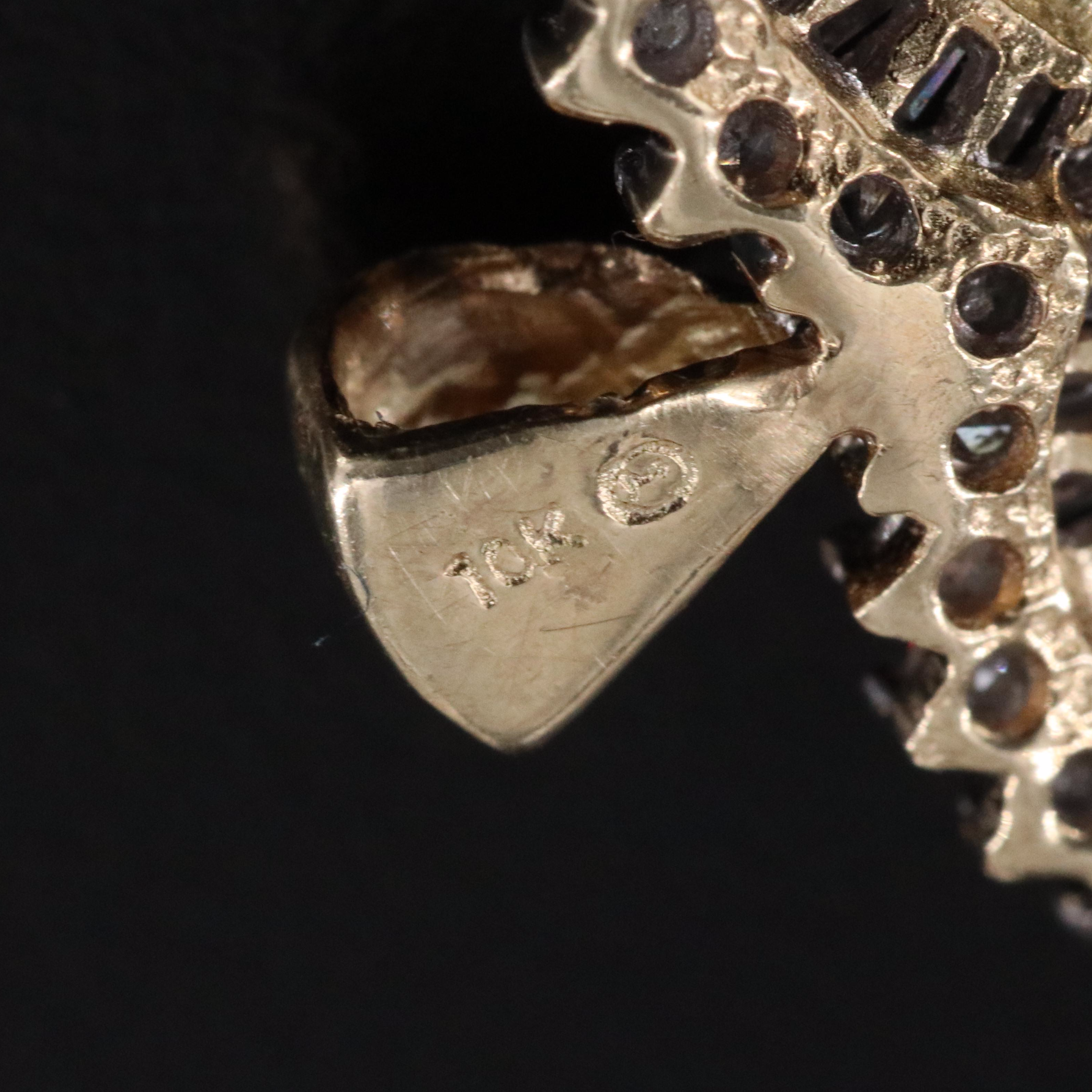 14K and 10K 1.35 CTW Diamond Heart Pendants