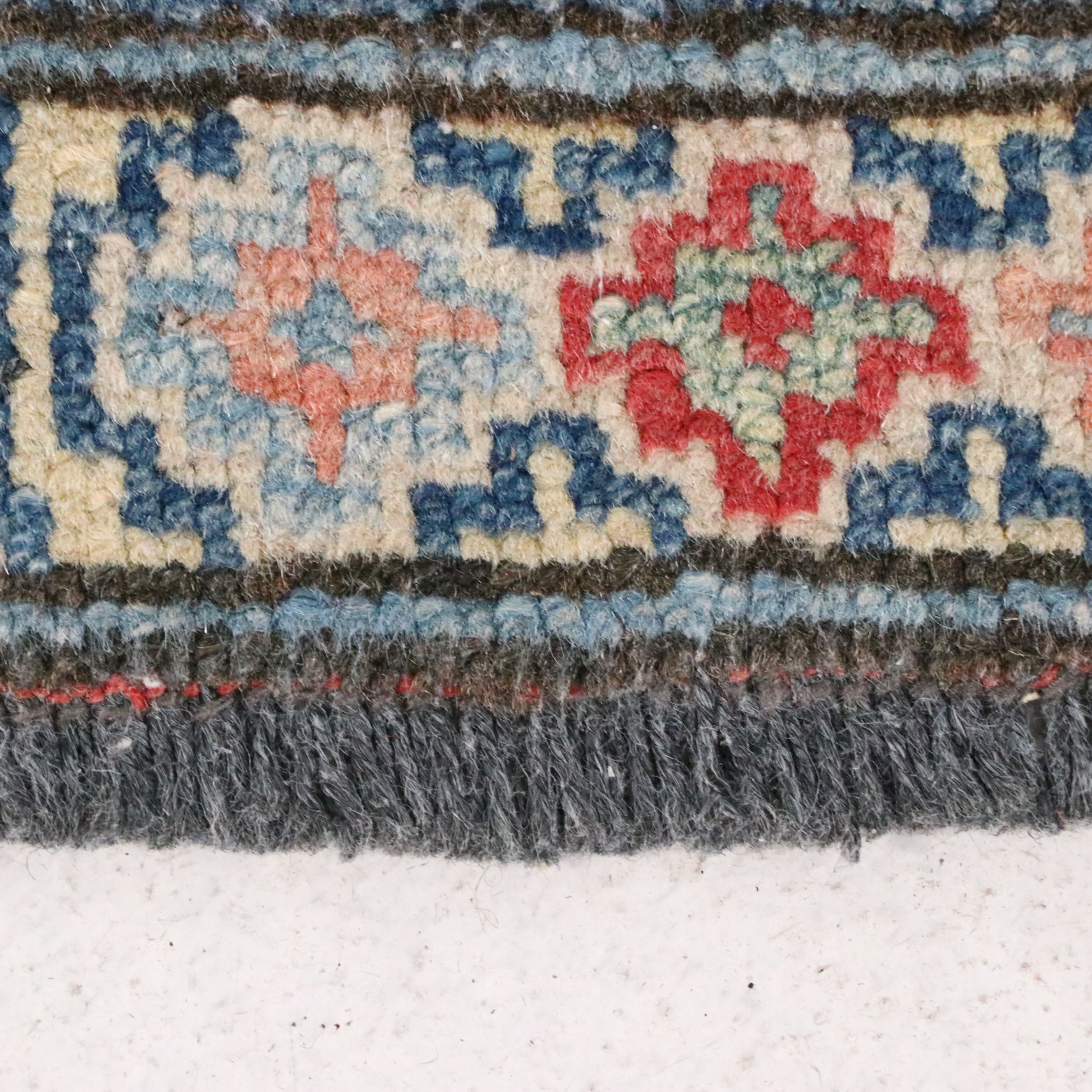 2'9 x 12'7 Hand-Knotted Caucasian Kazak Carpet Runner