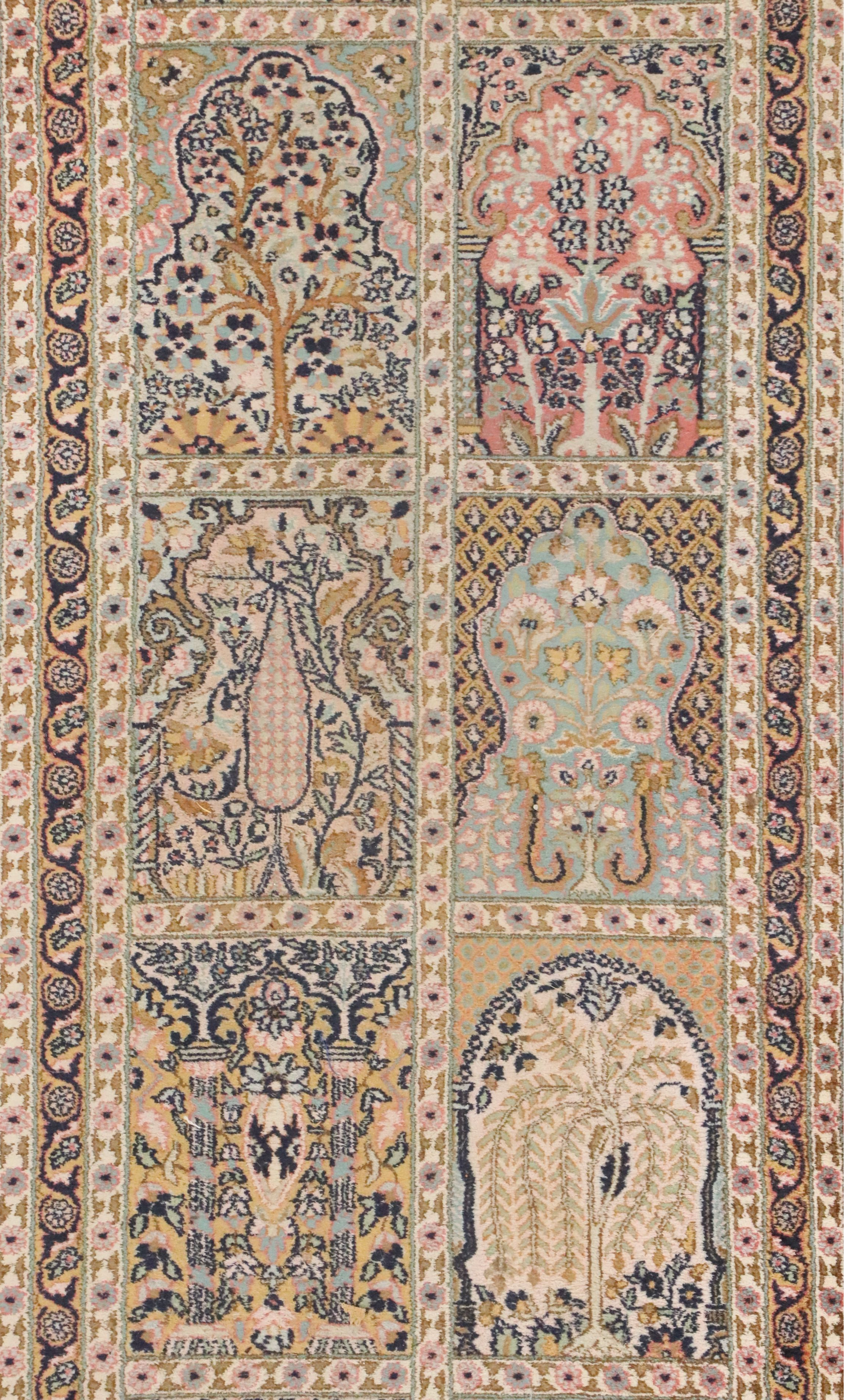 2'7 x 9' Hand-Knotted Turkish Ghiordes Carpet Runner