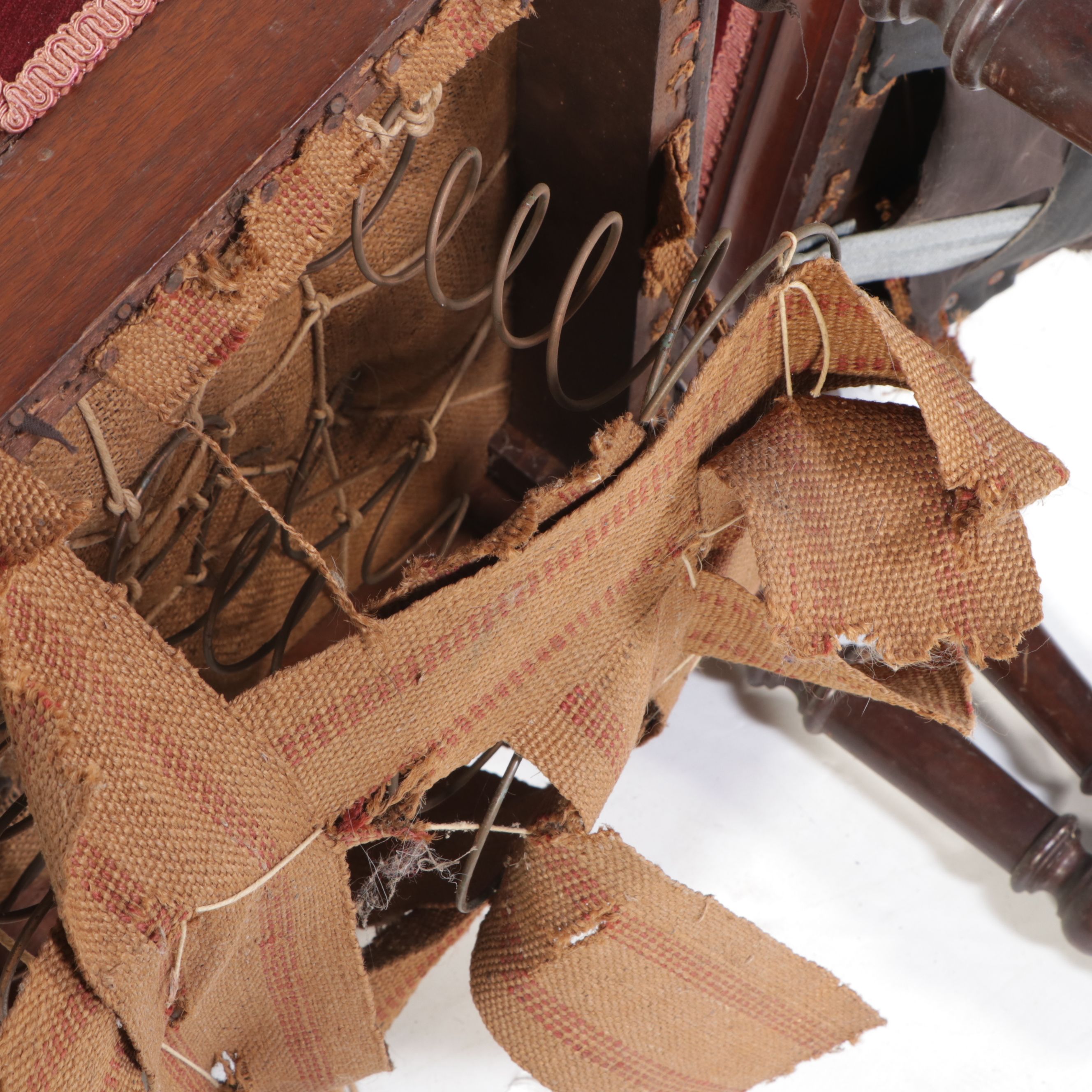 Pair of Victorian Gothic Revival Carved Walnut Side Chairs, 19th Century