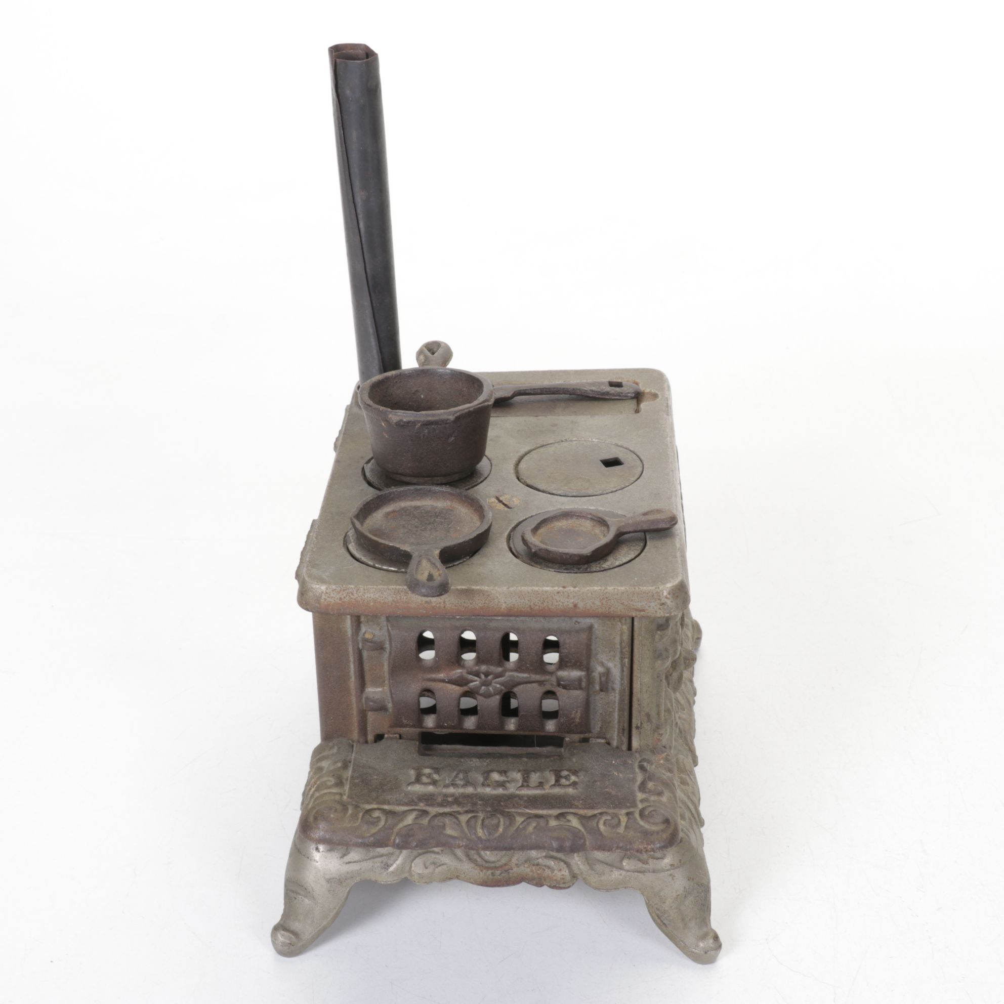 Cast Iron Miniature Stove, Sewing Machine & More