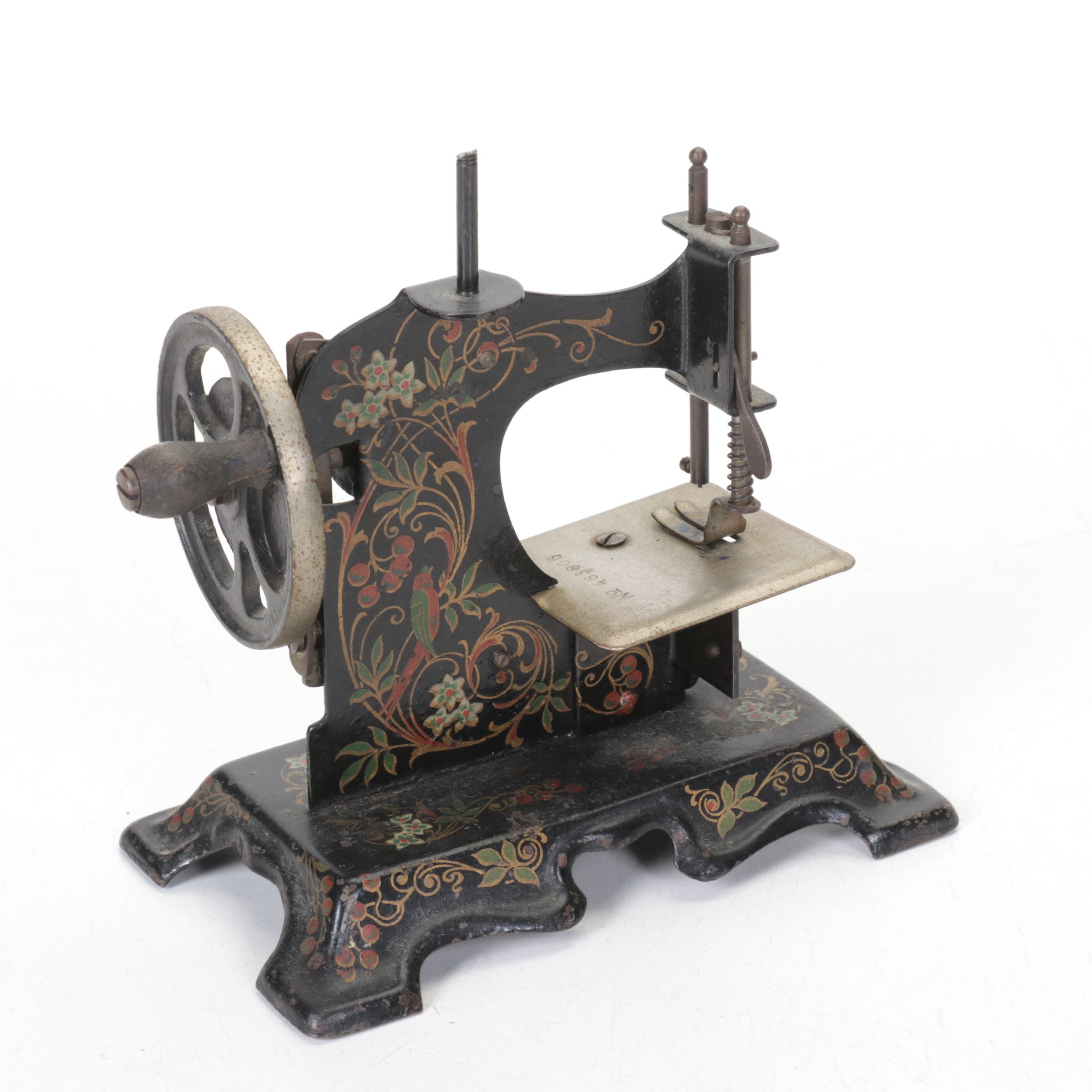 Cast Iron Miniature Stove, Sewing Machine & More