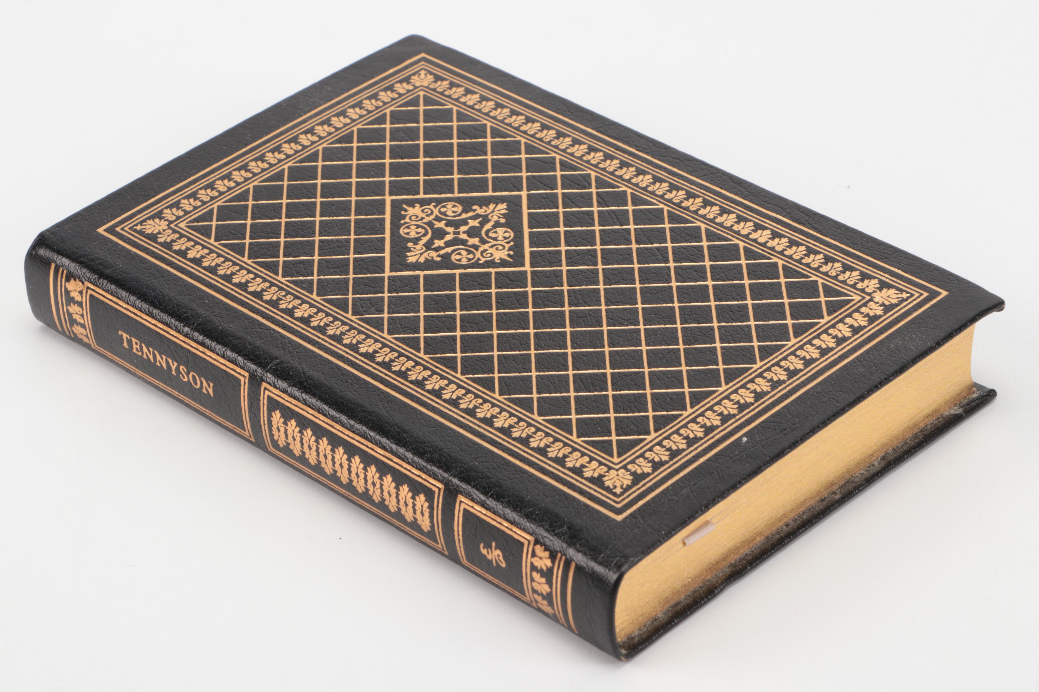 Easton Press Burns, Coleridge, Tennyson, and Wordsworth Poetry Books