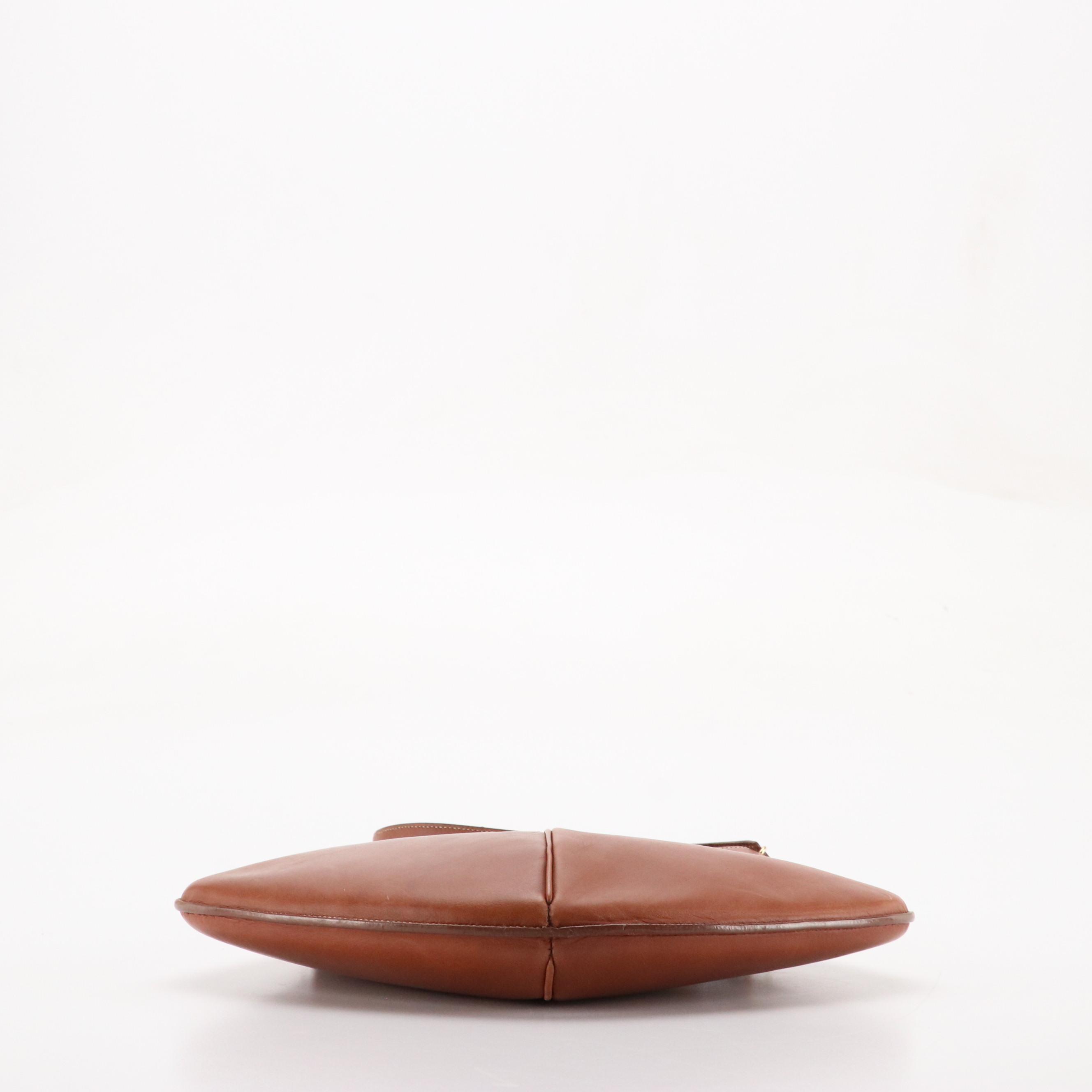 Loewe Crossbody Bag in Caramel Brown Calfskin Leather