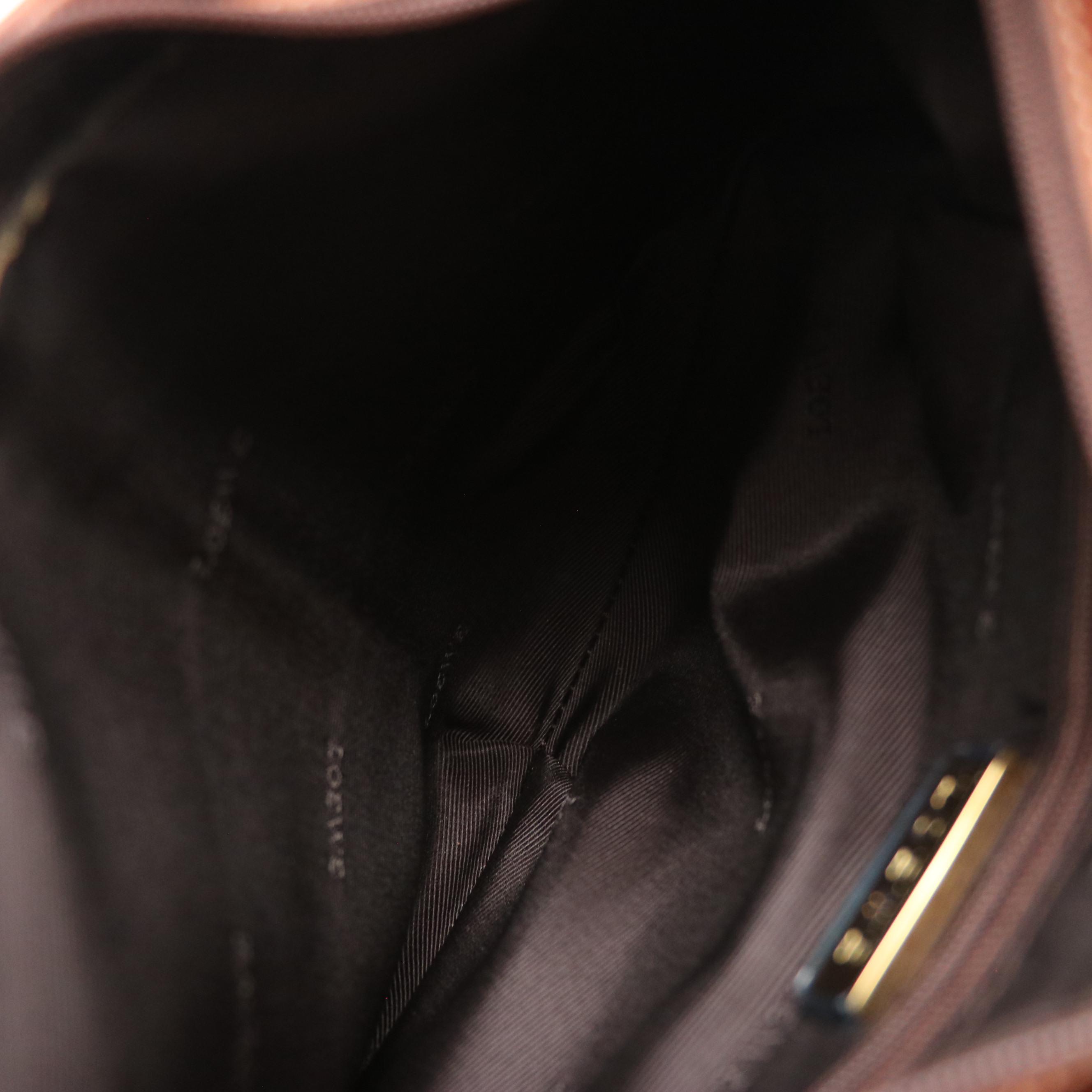 Loewe Crossbody Bag in Caramel Brown Calfskin Leather