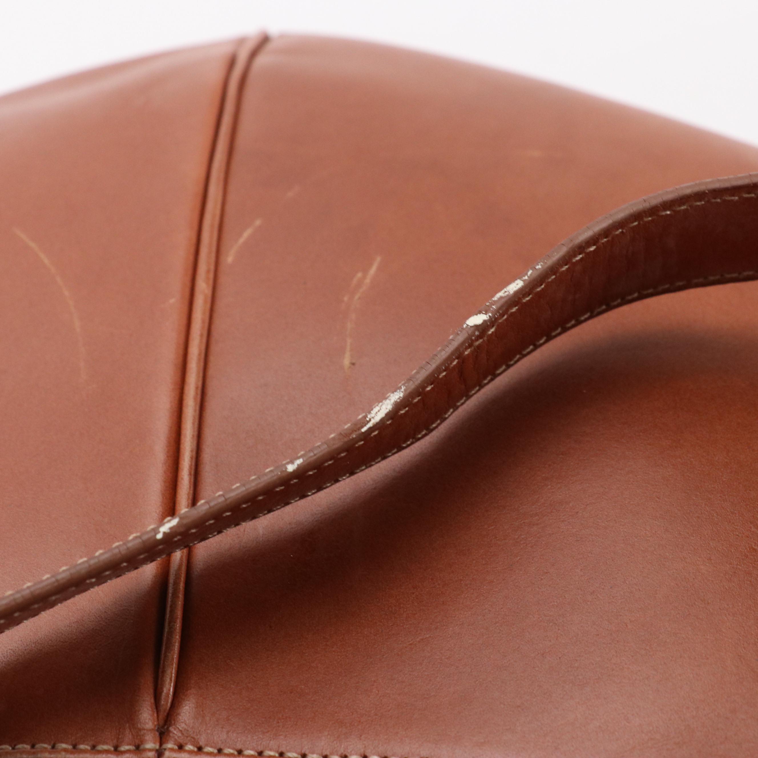 Loewe Crossbody Bag in Caramel Brown Calfskin Leather