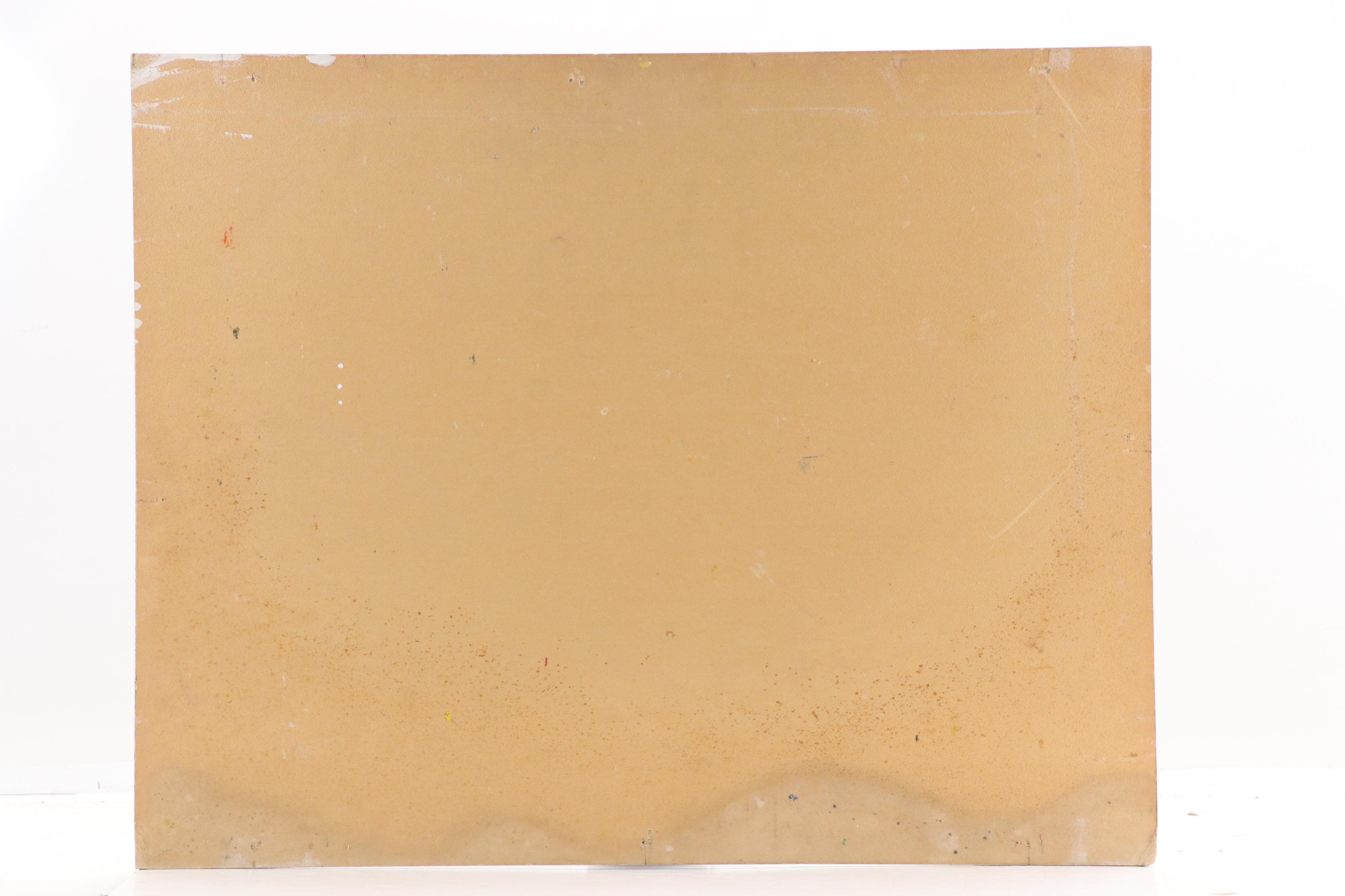 Michael Salvatore Abbate Rural Landscape Oil Painting, Mid-20th Century