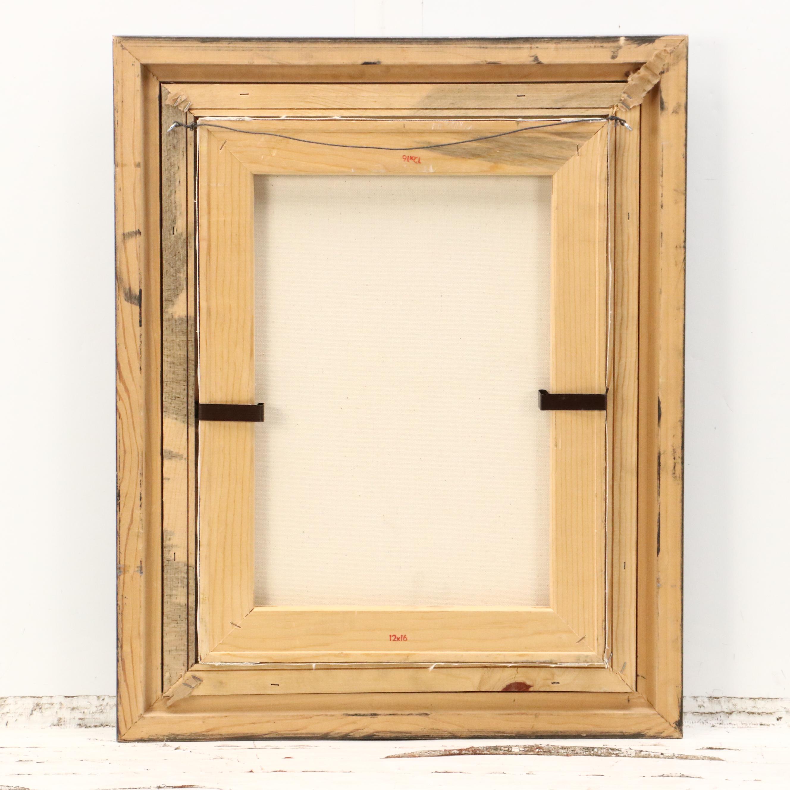 Oil Portrait Painting of Native American Chief