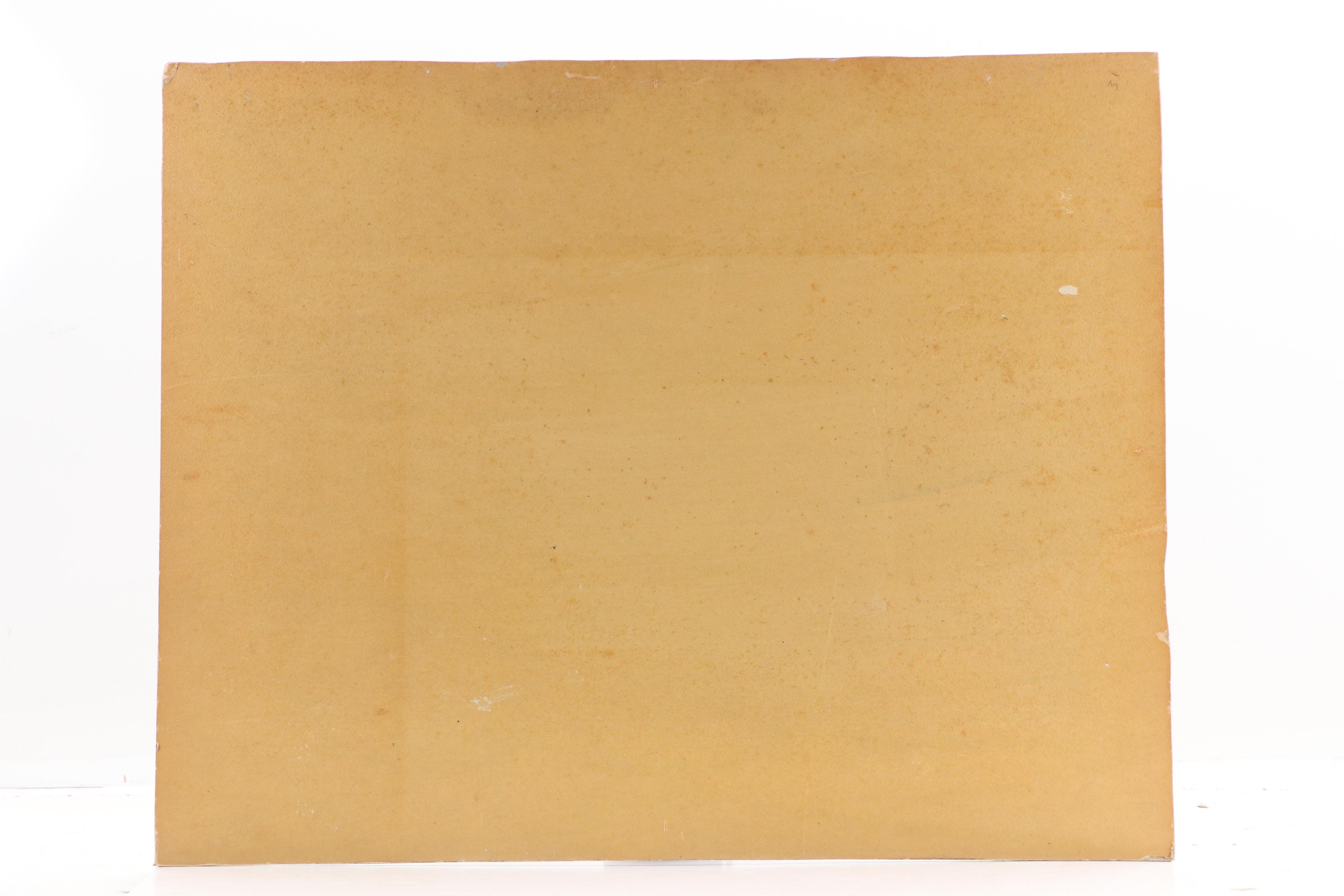 Michael Salvatore Abbate Rural Landscape Oil Painting, Mid-20th Century