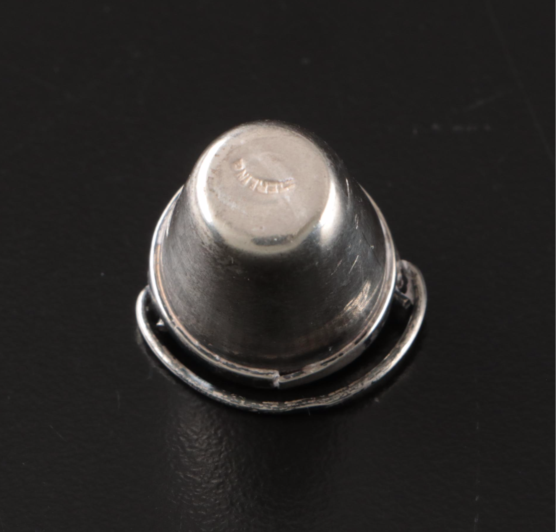 Miniature Sterling Silver Filigree and Other Baskets and Bucket