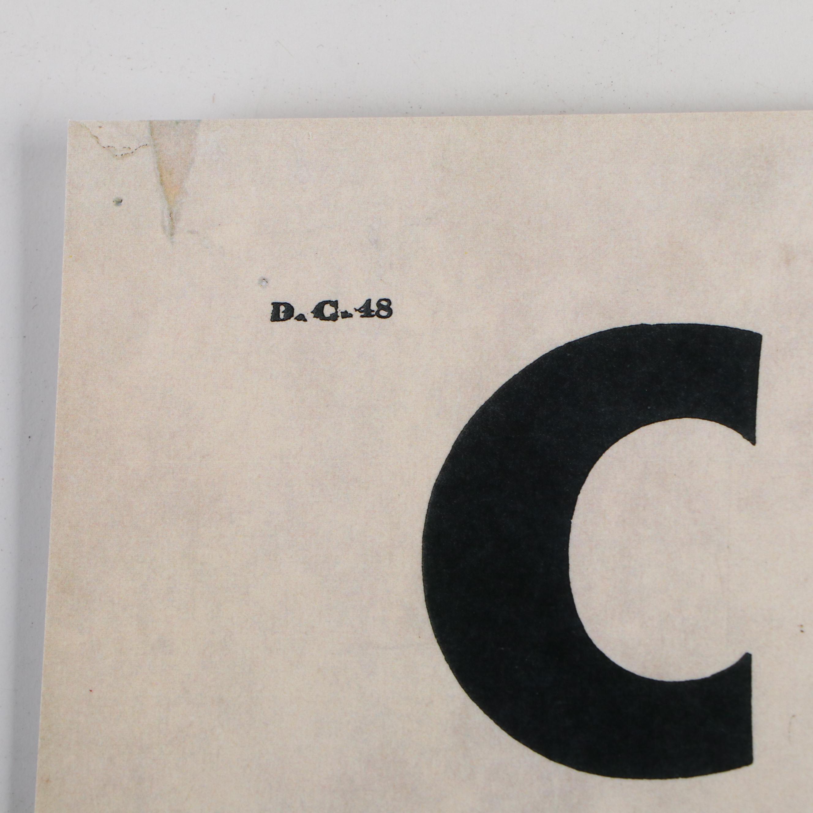 Prohibition Era Whisky Prescription Form with Reproduction Sign