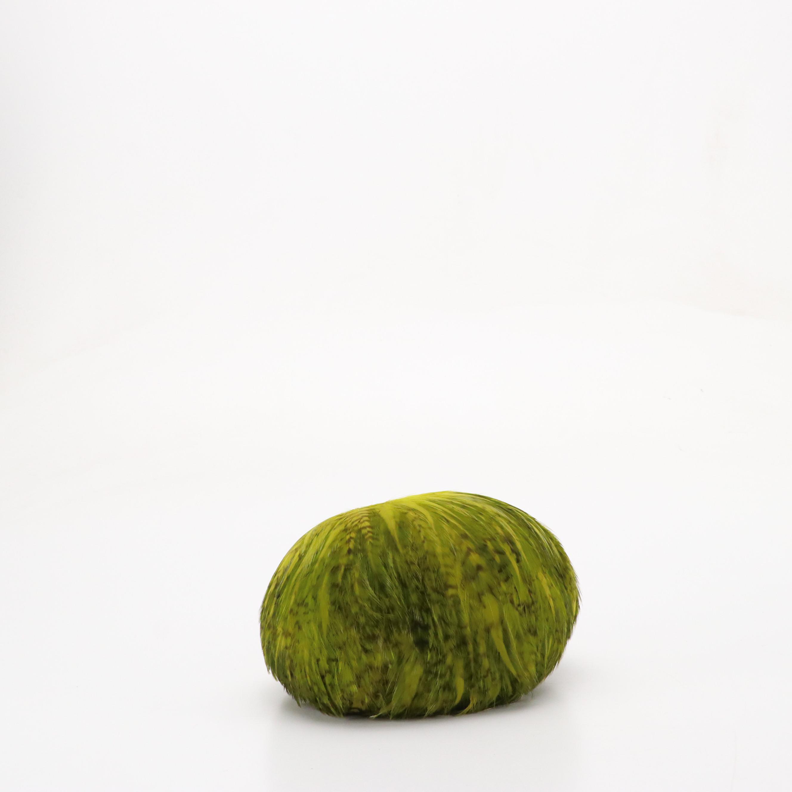 Dyed Pheasant Feather Skull Cap from Shillito's, Late 1950s