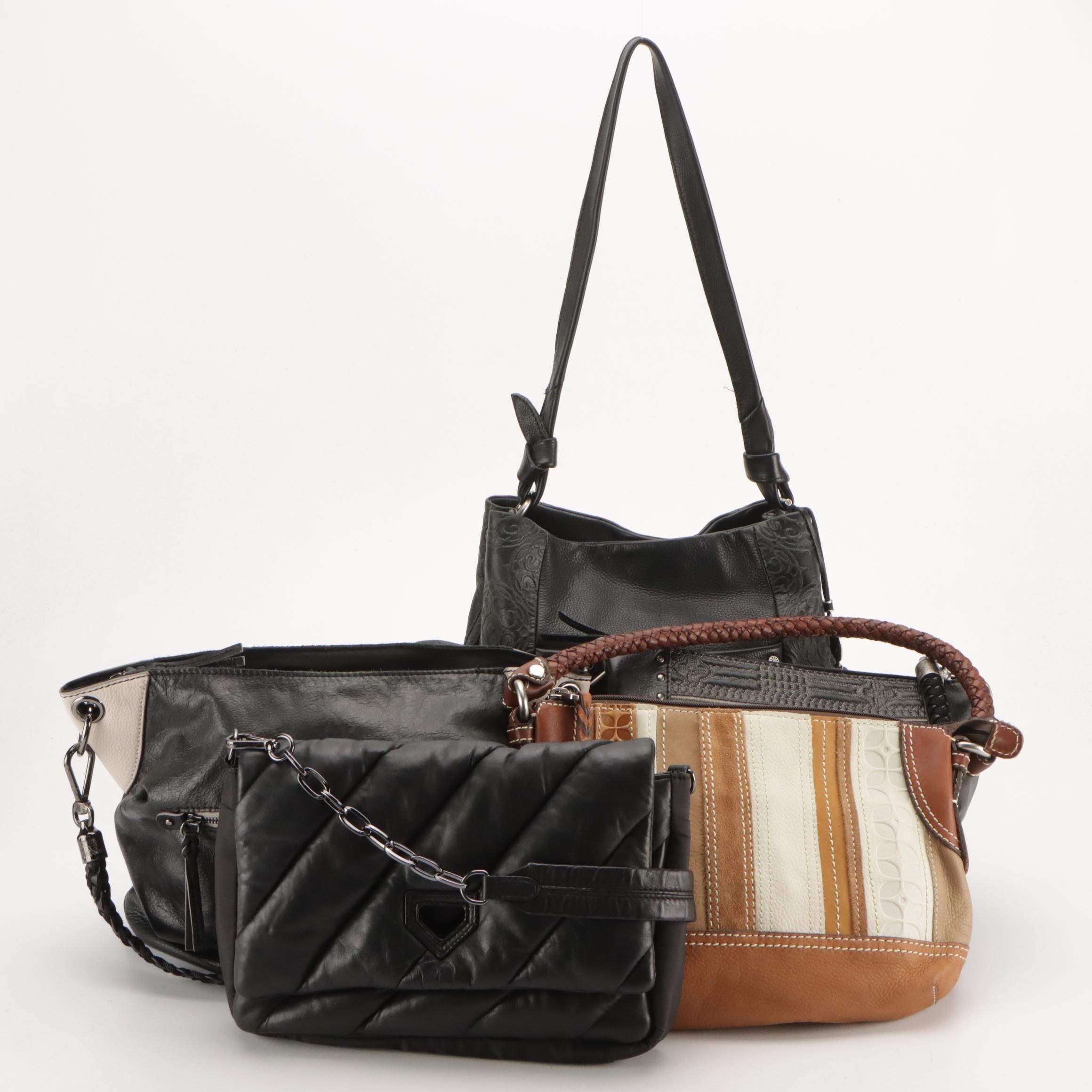 The Sak, Fossil, and Chico's Leather Shoulder Bags