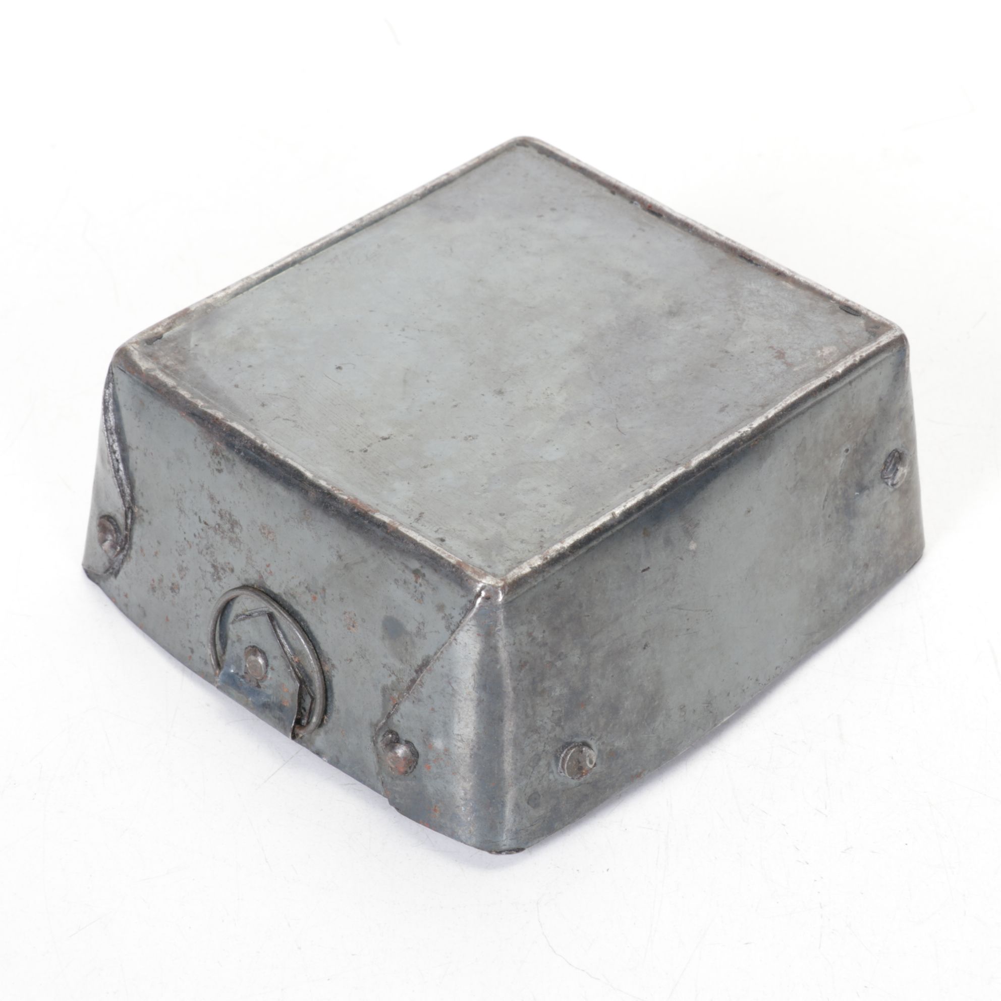 Two Cast Iron Sad Irons, Shoe Form, Tack Hammer and More