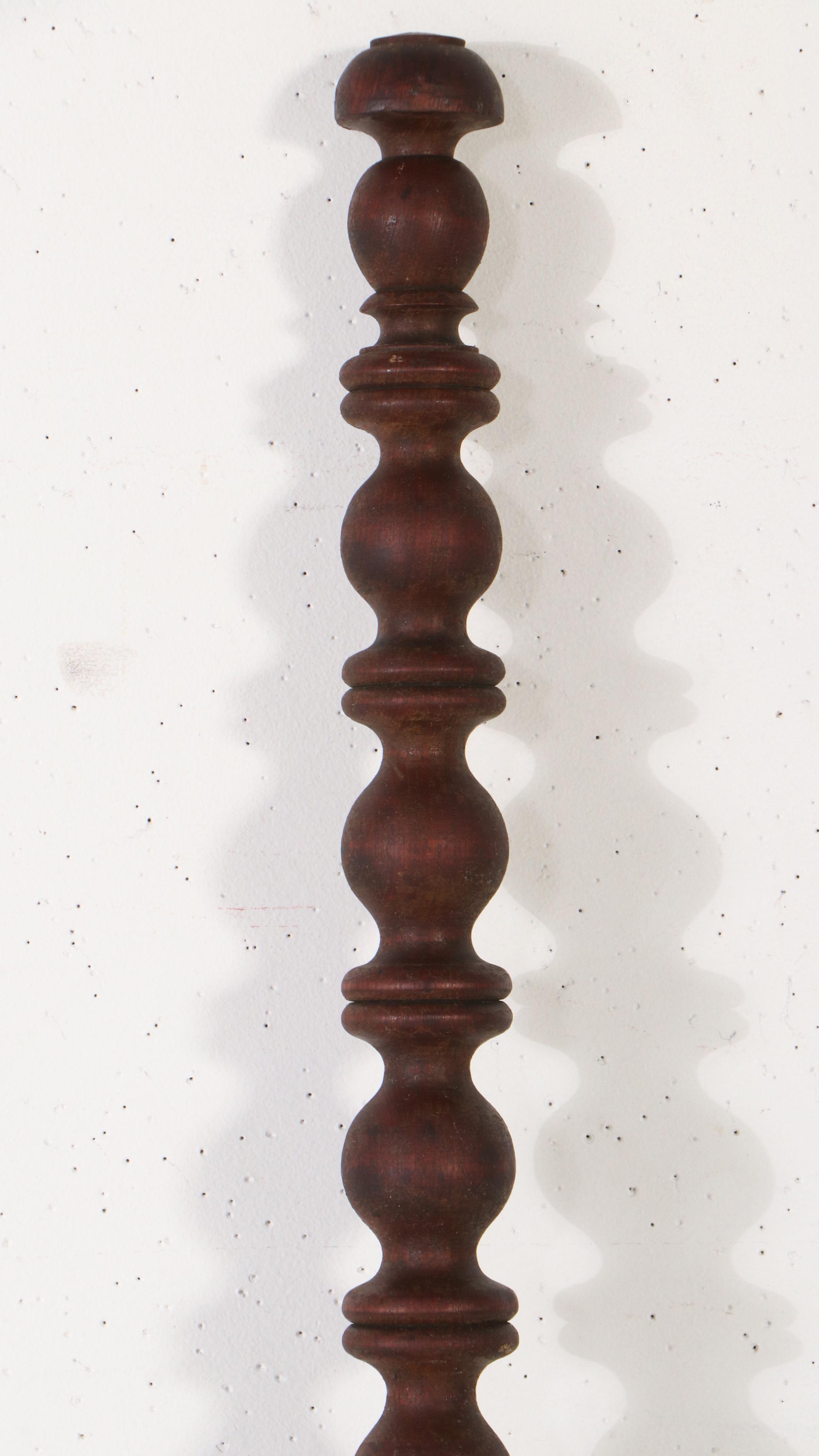 Federal Style Bobbin-Turned Four-Poster Rope Bed, Late 19th/Early 20th Century