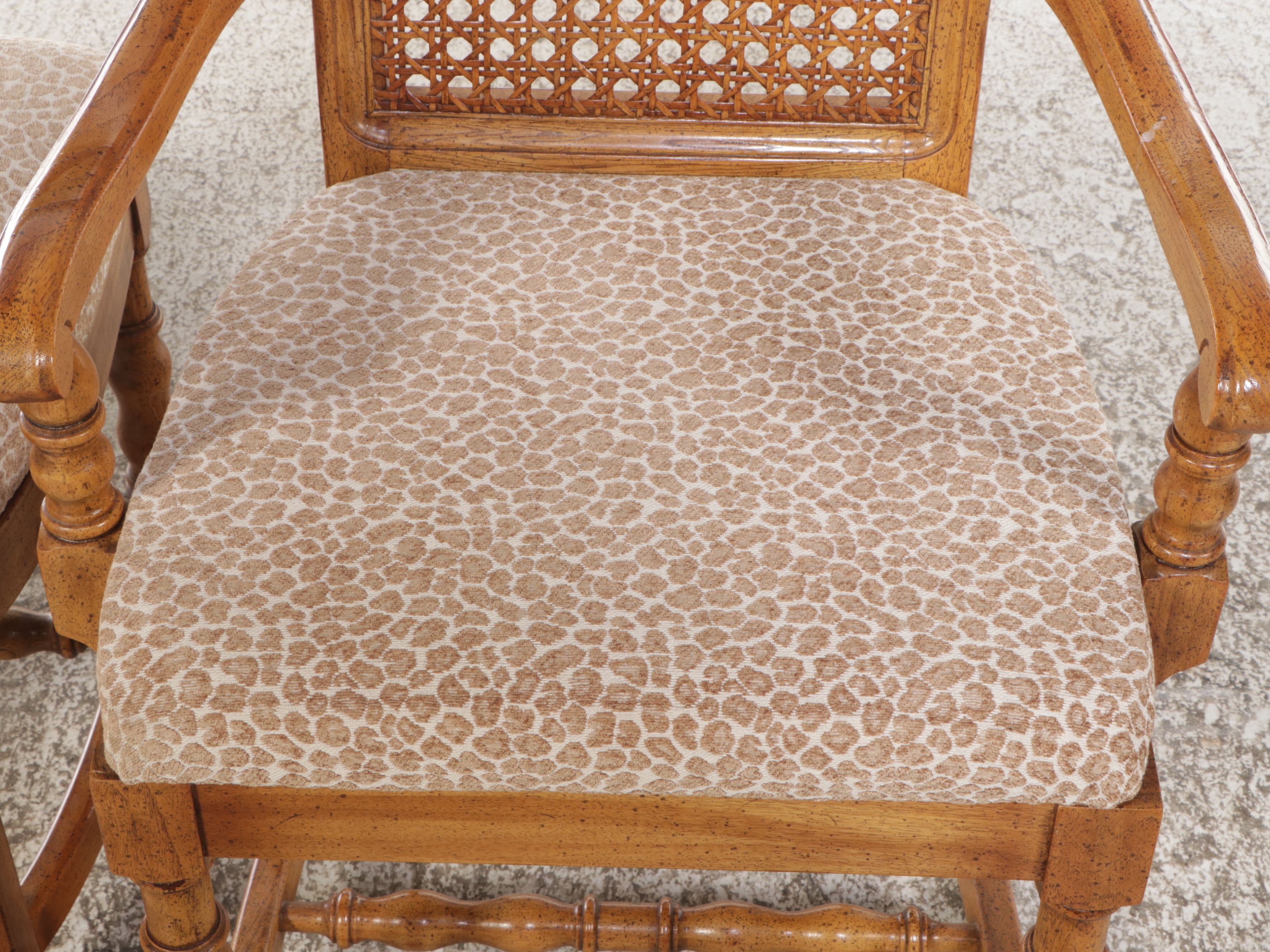 Drexel "Chartwell" Dining Table with Six Chairs, Late 20th Century