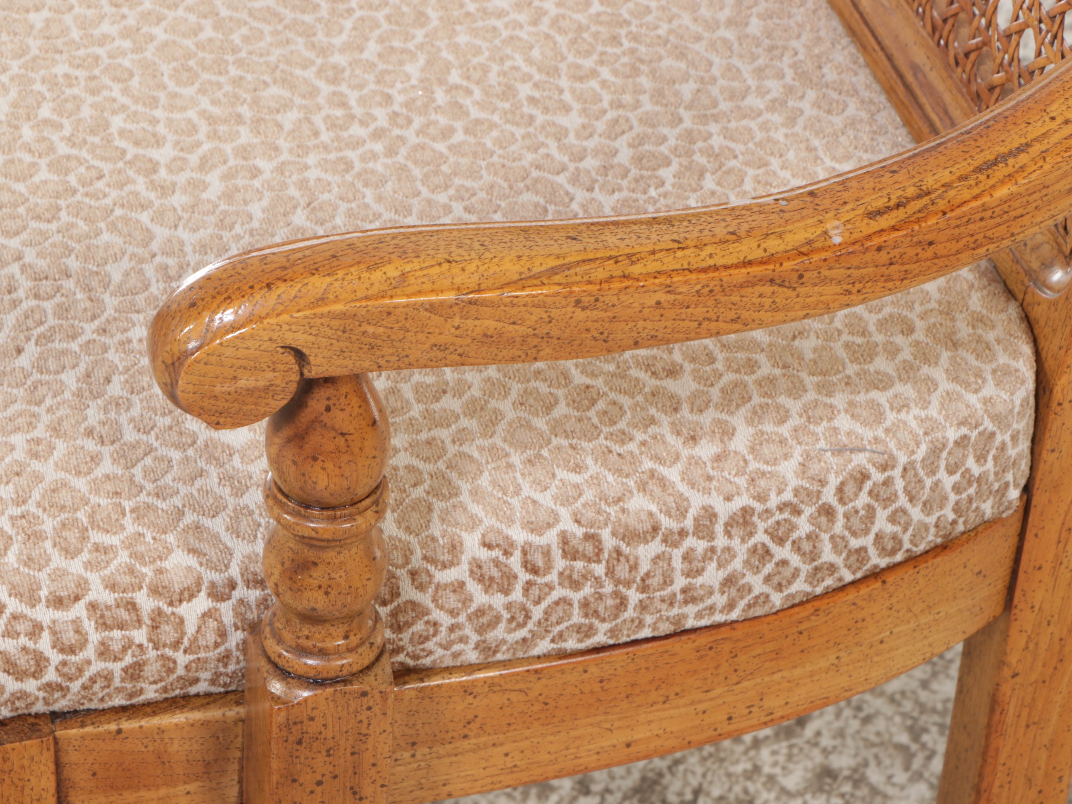 Drexel "Chartwell" Dining Table with Six Chairs, Late 20th Century