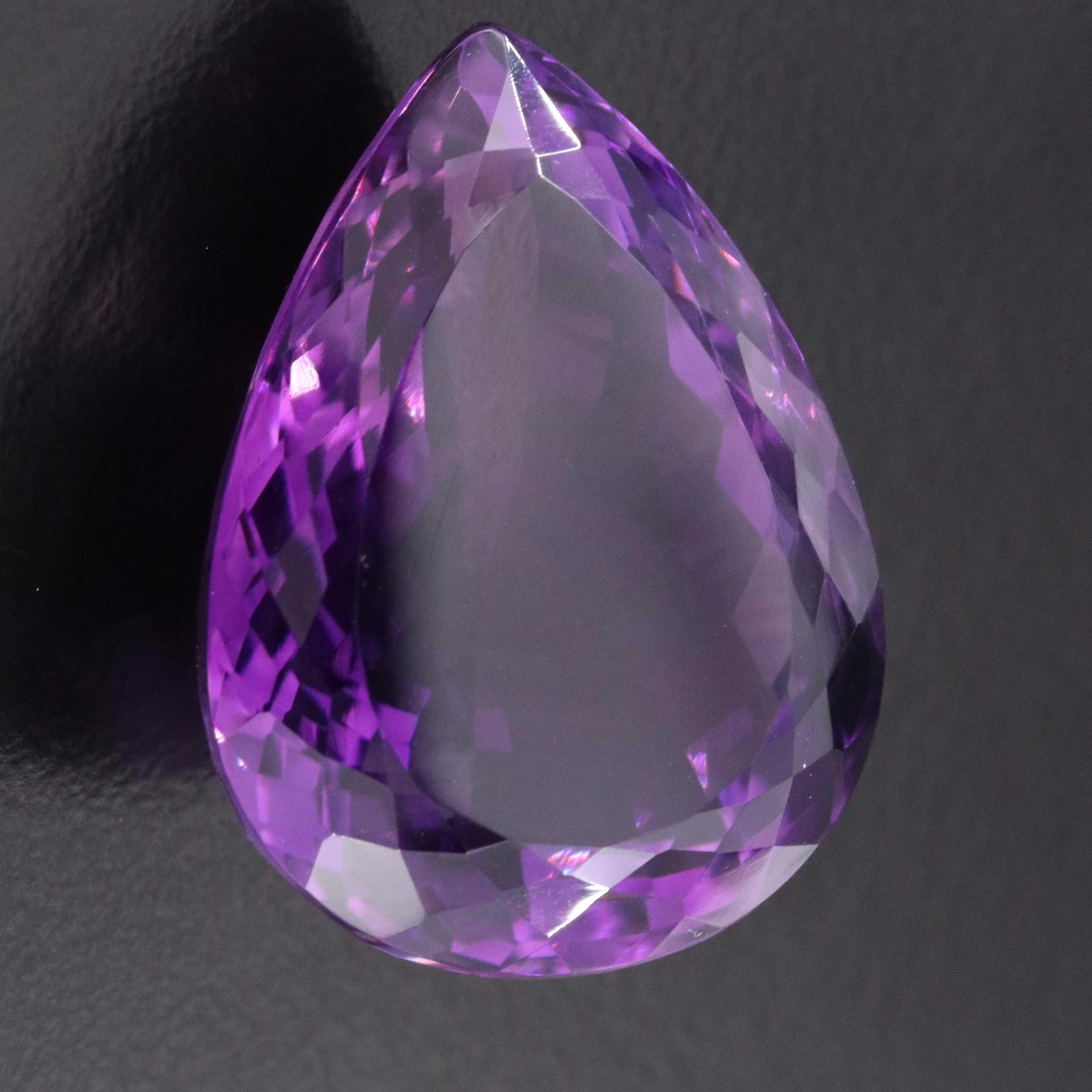 Loose 38.30 CT Amethyst
