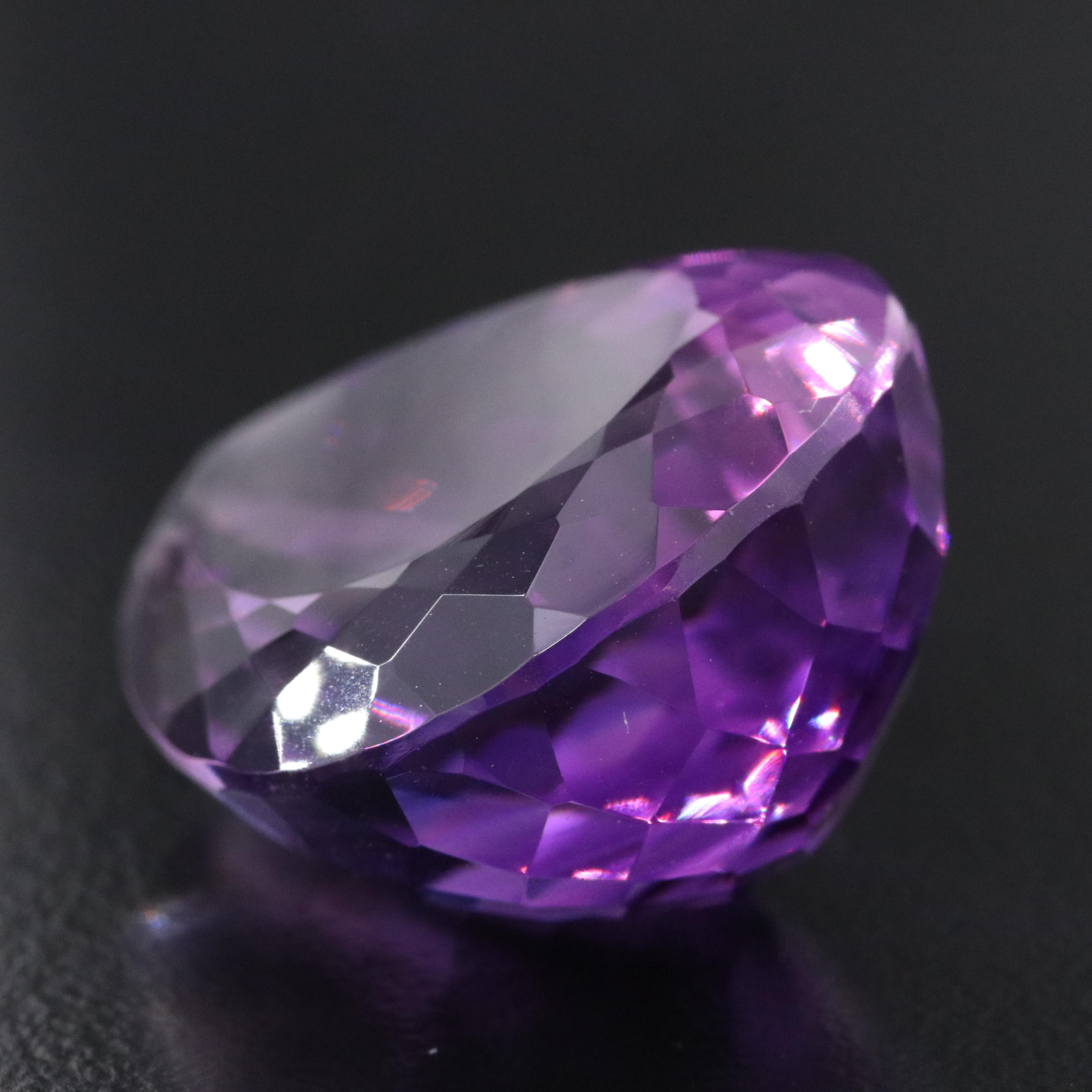 Loose 38.30 CT Amethyst