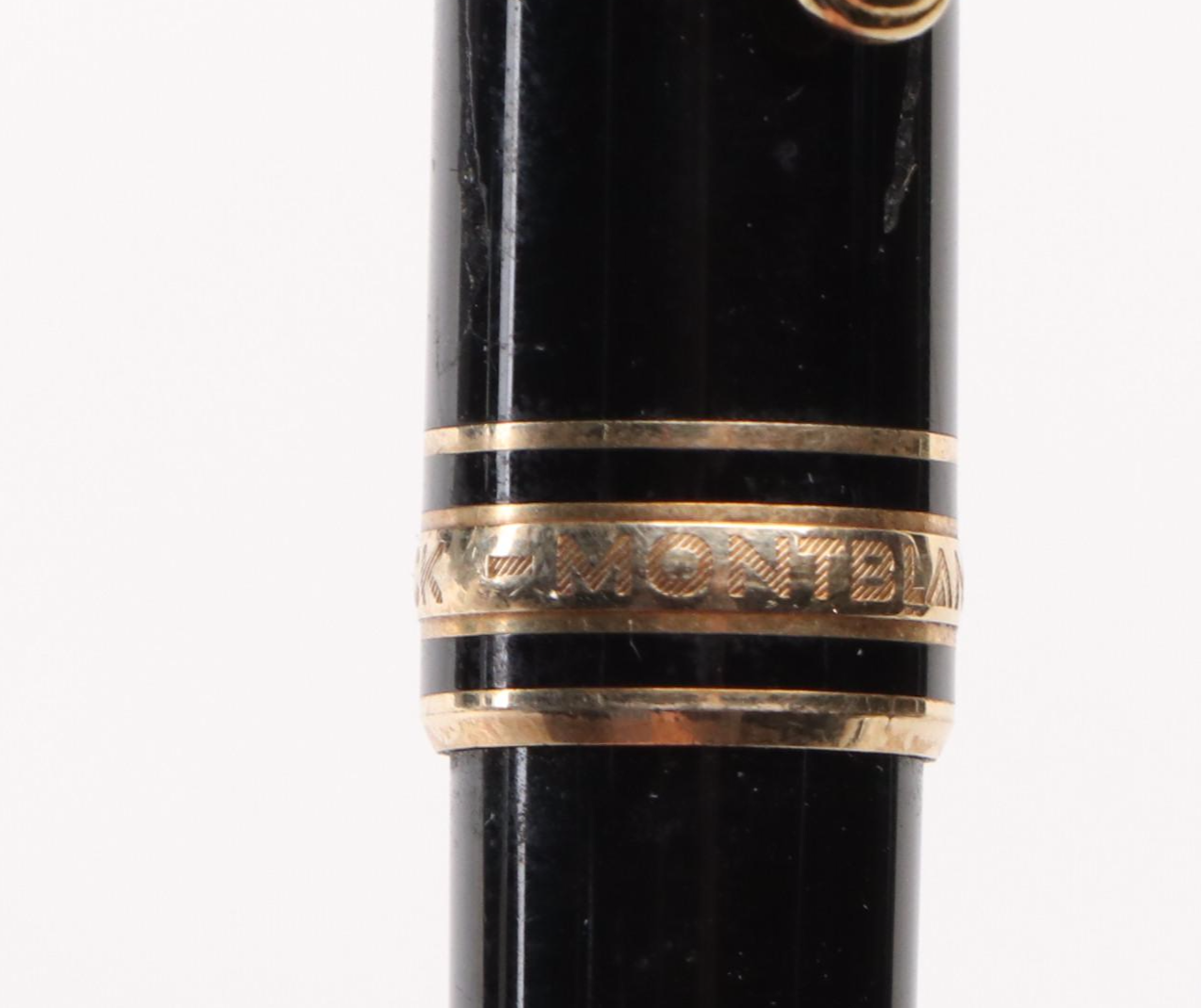 Montblanc Meisterstück Black Lacquer Ballpoint Pen