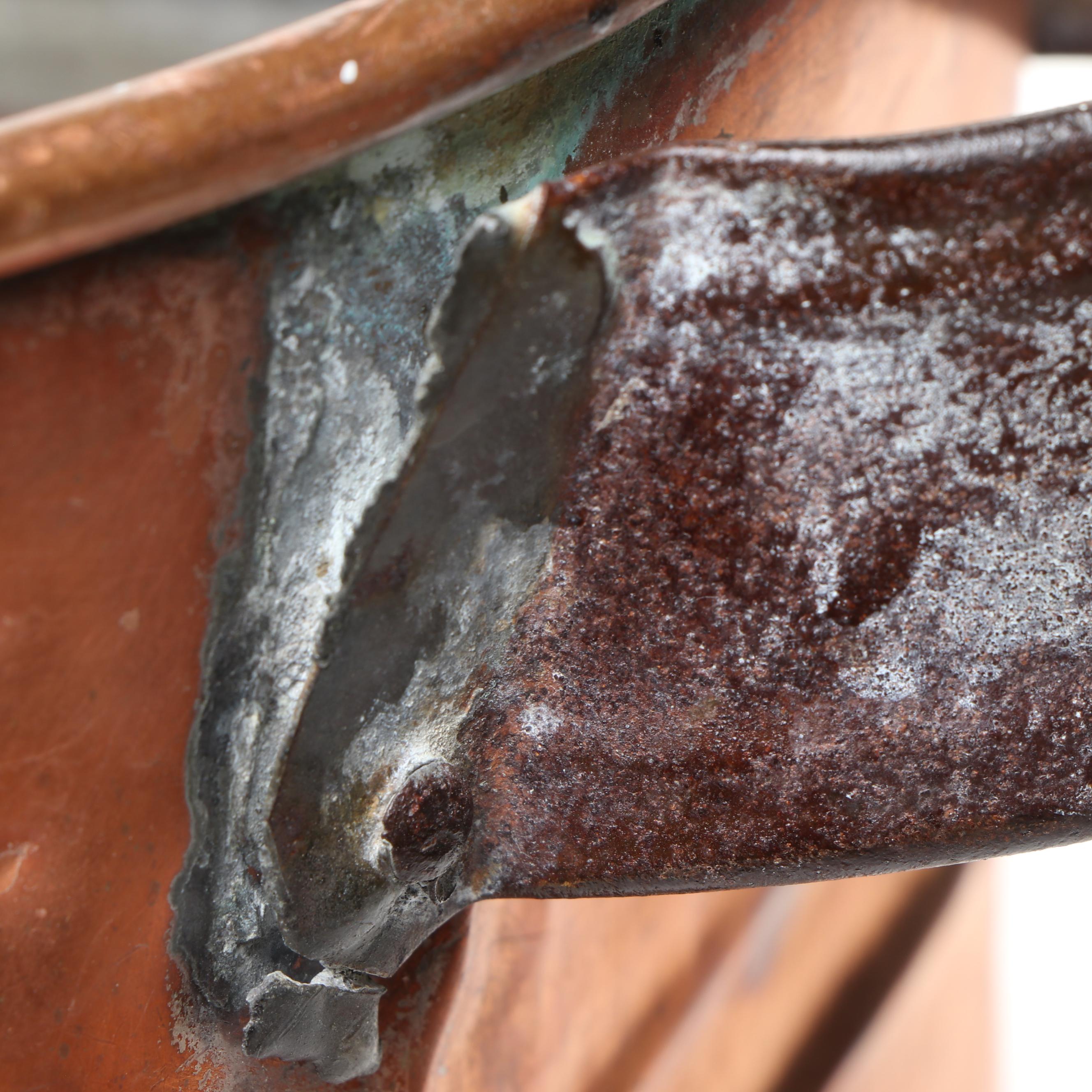Antique Copper Handled Boiler Tub