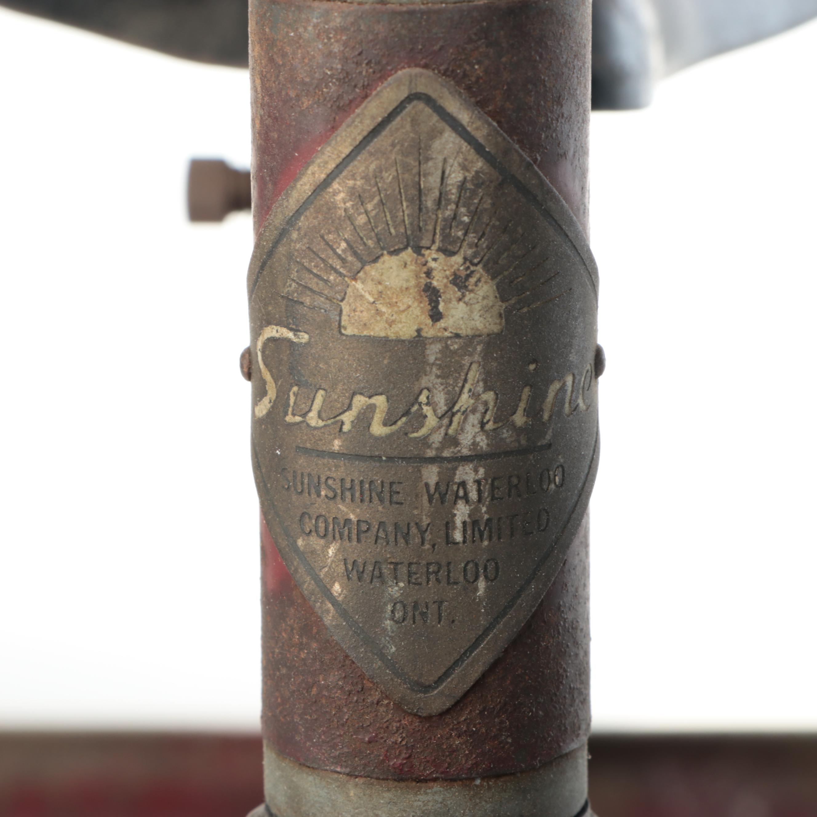 Sunshine Waterloo Tricycle, Mid-20th Century