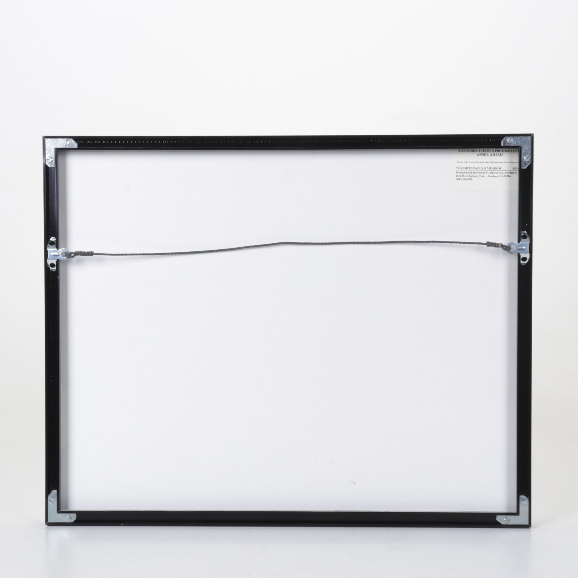 Ansel Adams "Yosemite Falls & Meadow" Offset Lithograph, Late 20th Century