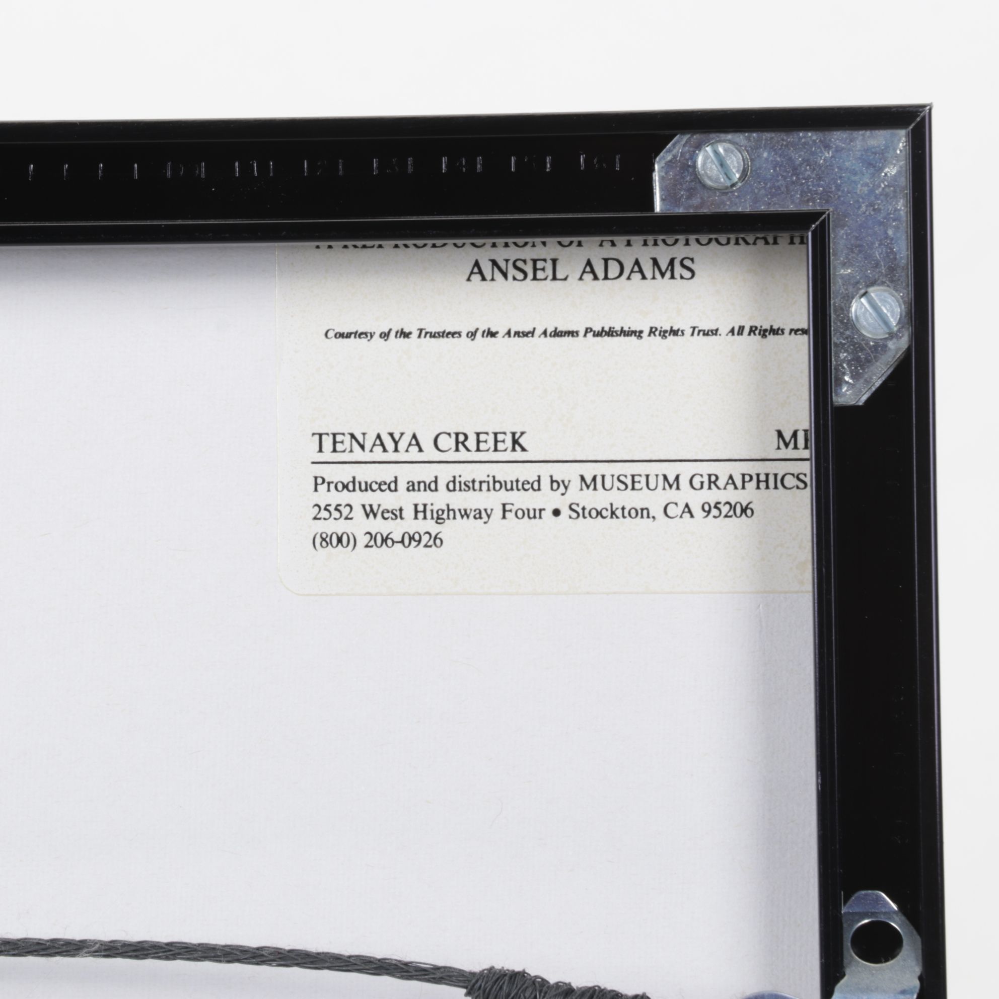 Ansel Adams "Tenaya Creek" Offset Lithograph, Late 20th to Early 21st Century