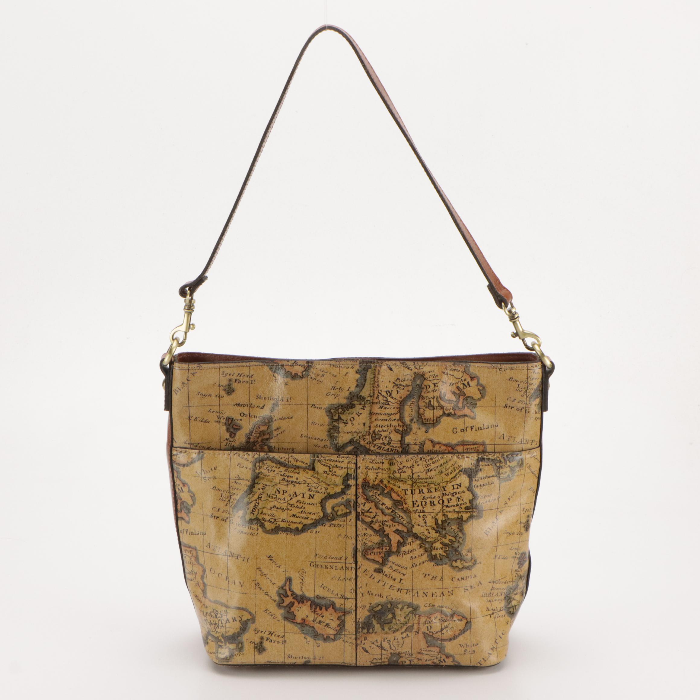 Chico's Black Leather Tote and Tassel Print Zip Pouch with More Bags and Wallet