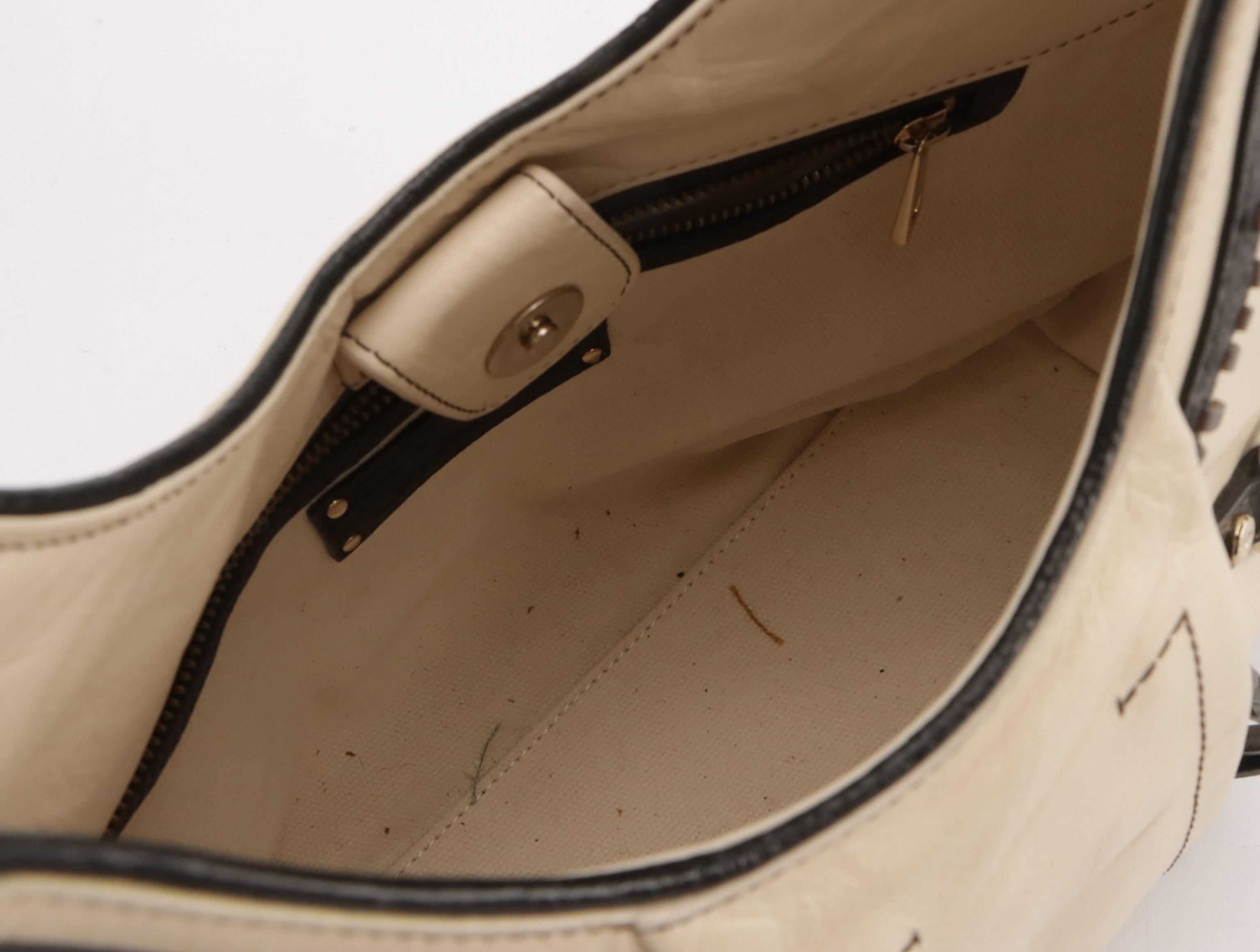 Chico's Black Leather Tote and Tassel Print Zip Pouch with More Bags and Wallet