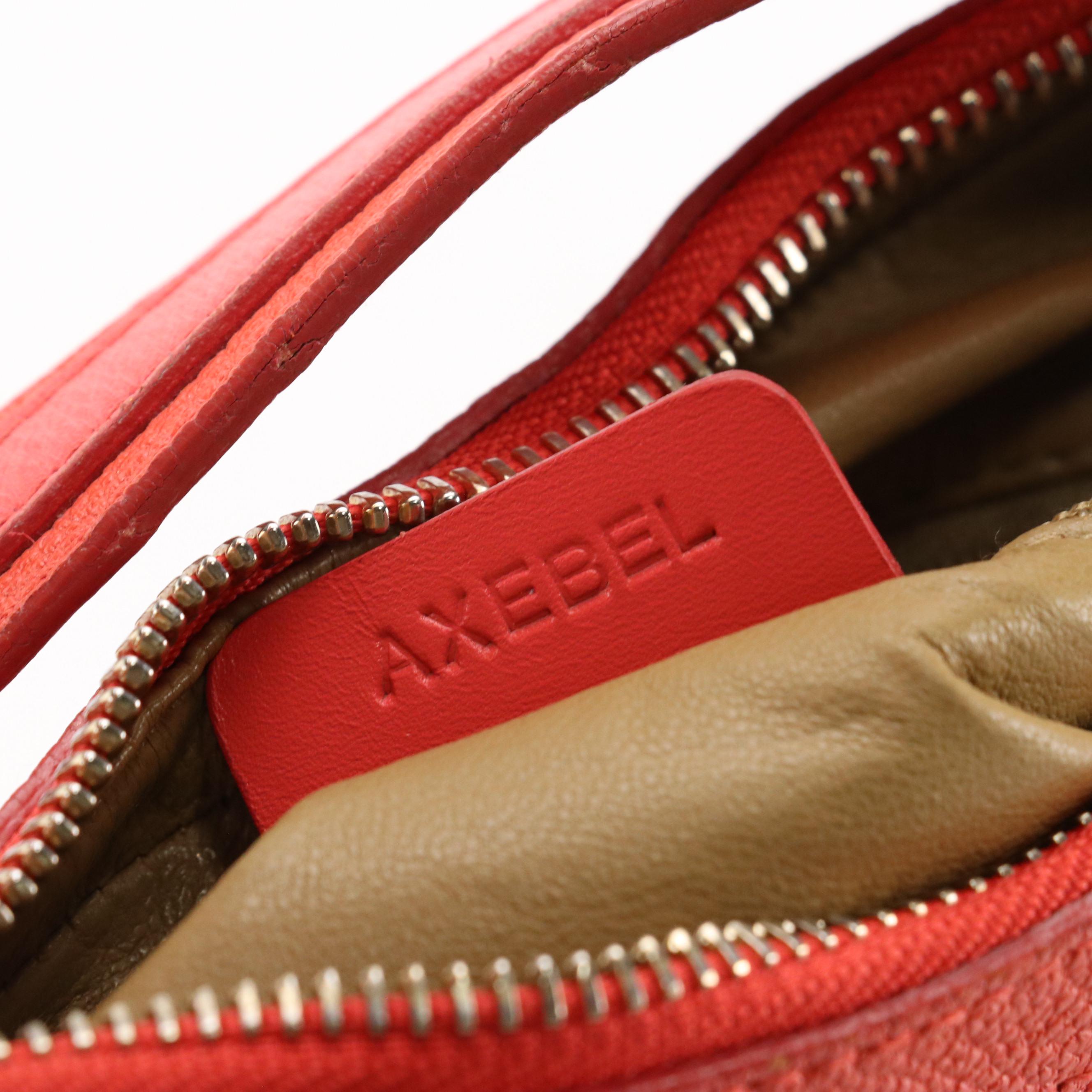 BVLGARI Grain Textured Leather Shoulder Bag