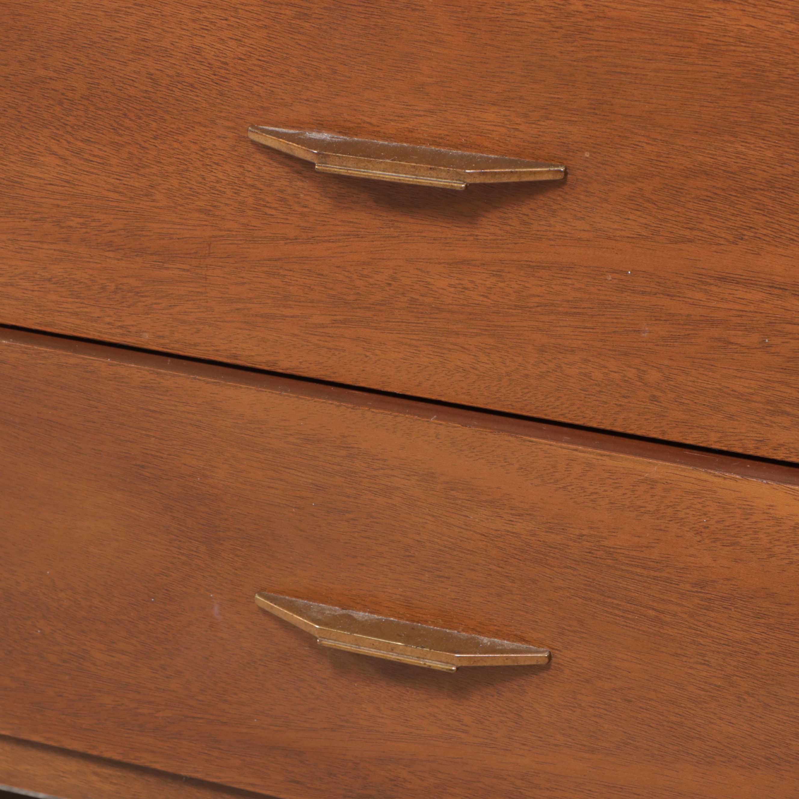 Mid Century Modern Mahogany Dresser